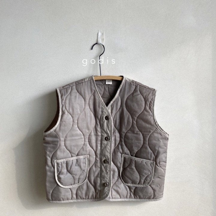 Boys & Girls Brown Gilet