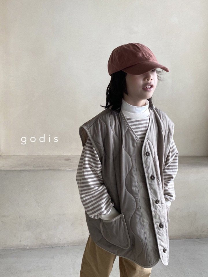 Boys & Girls Brown Gilet