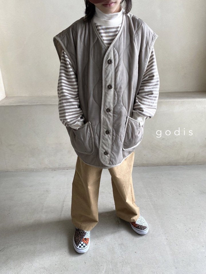 Boys & Girls Brown Gilet