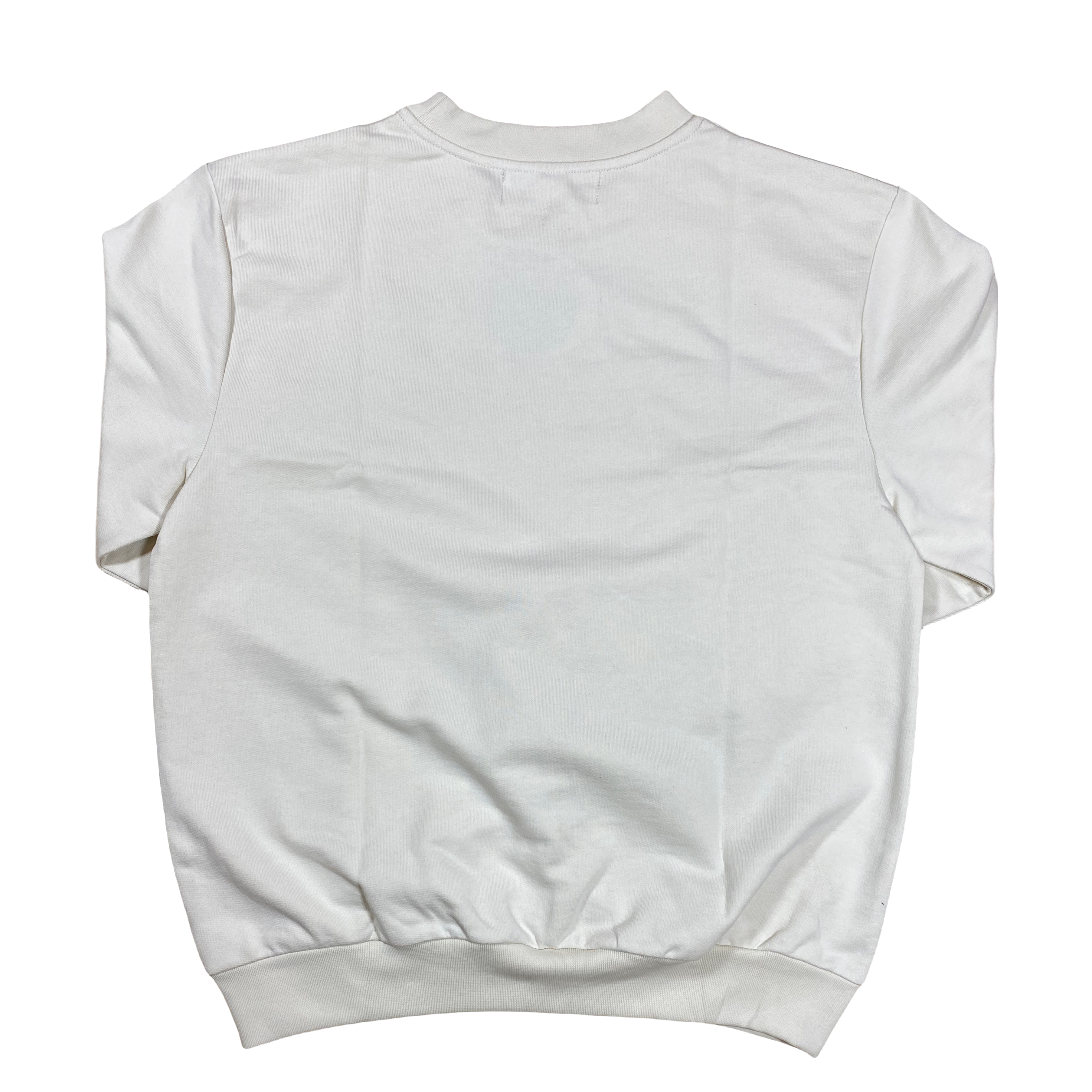White Cotton Sweatshirt
