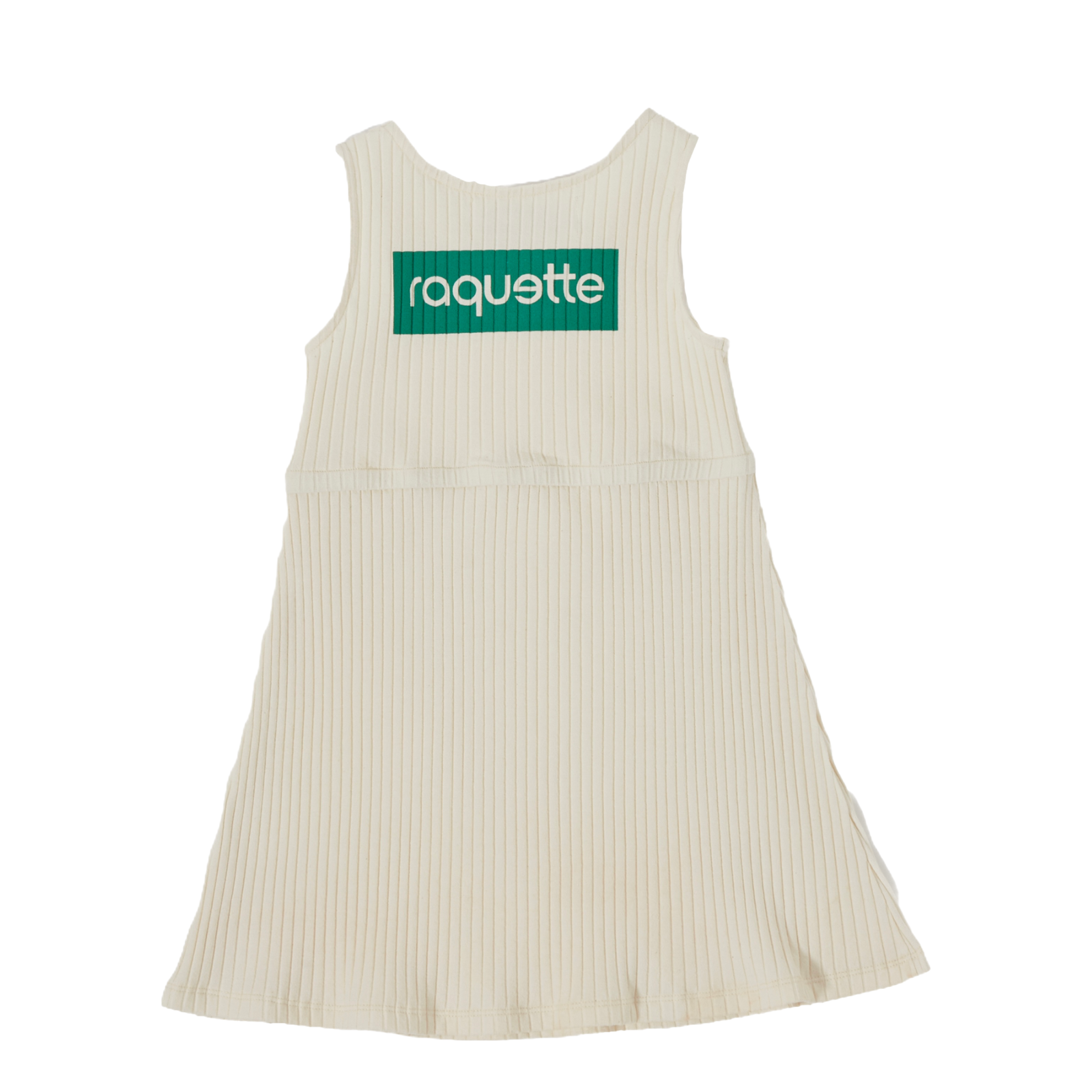 Girls White Cotton Dress