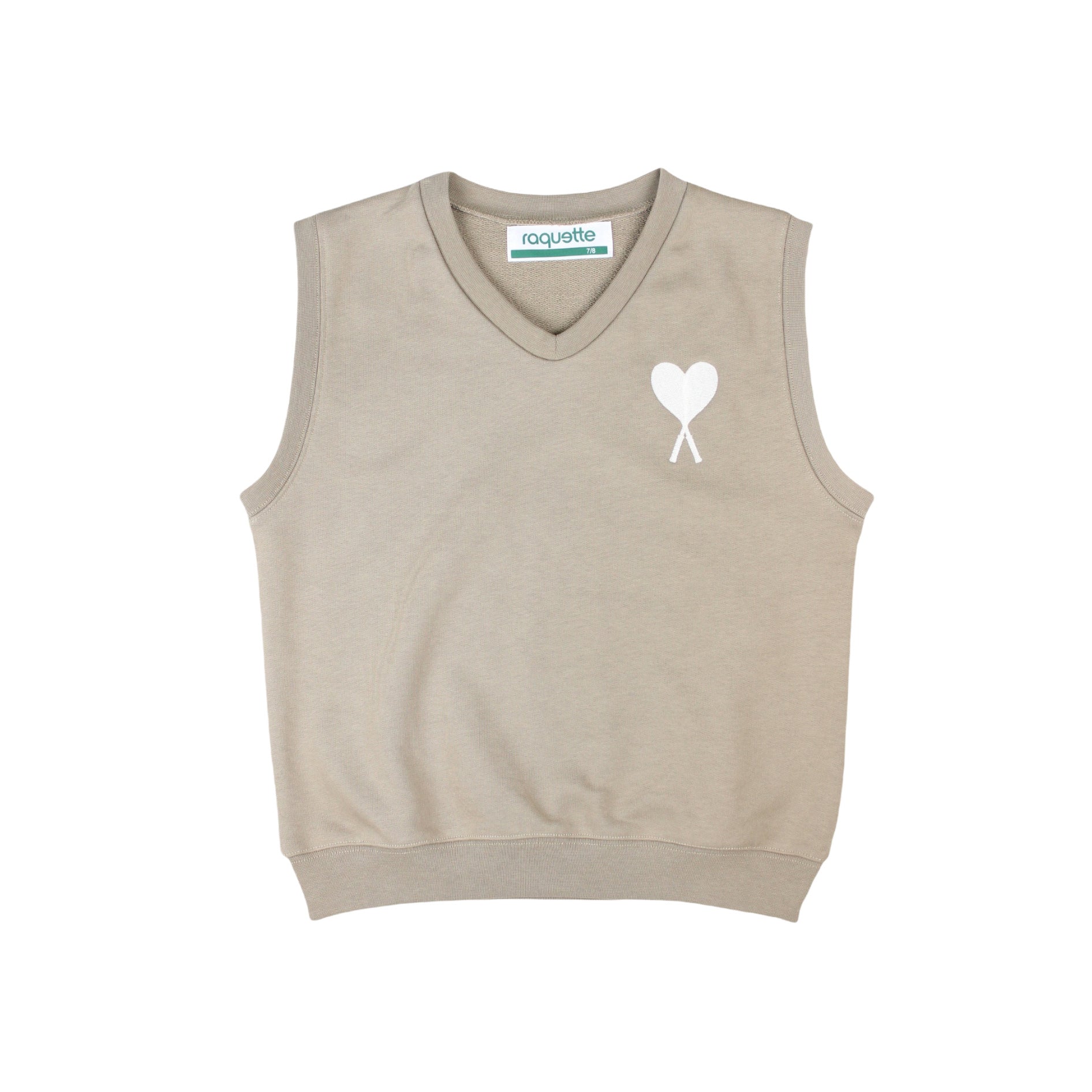 Boys & Girls Beige Cotton Vest