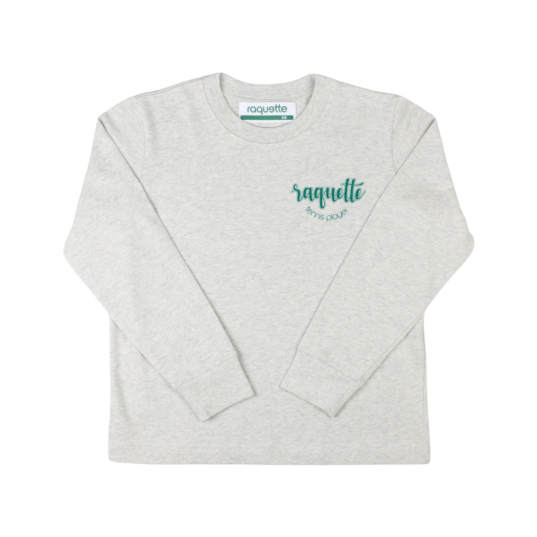 Boys & Girls Grey Logo Cotton T-Shirt