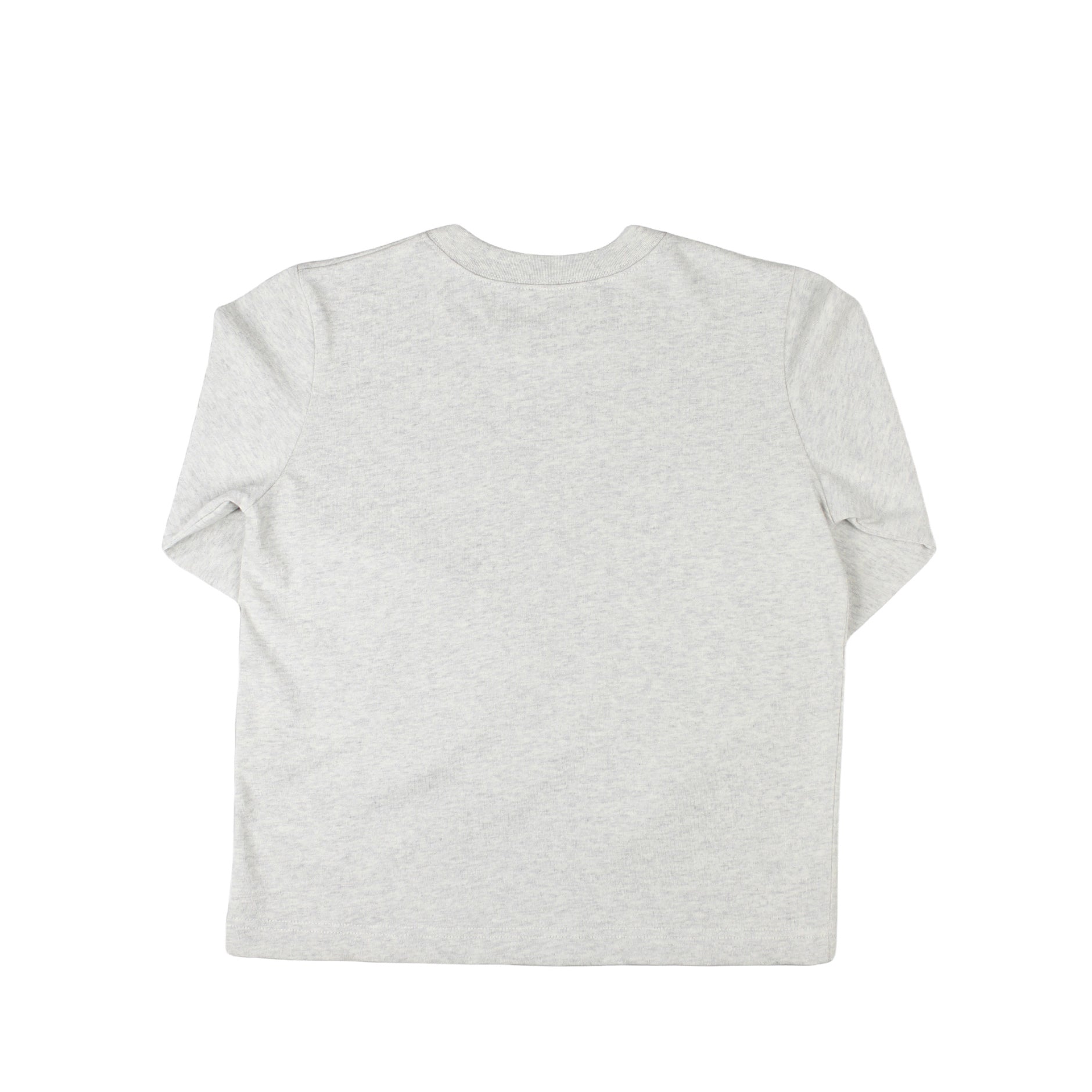 Boys & Girls Grey Logo Cotton T-Shirt