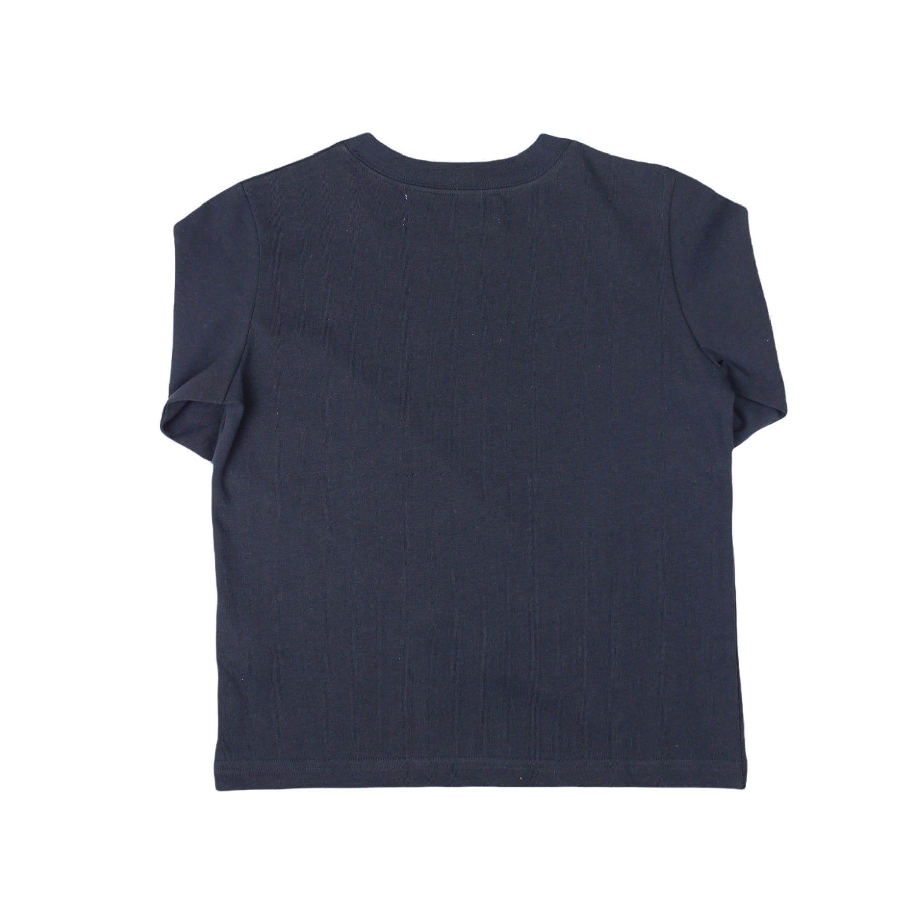 Boys & Girls Navy Cotton T-Shirt