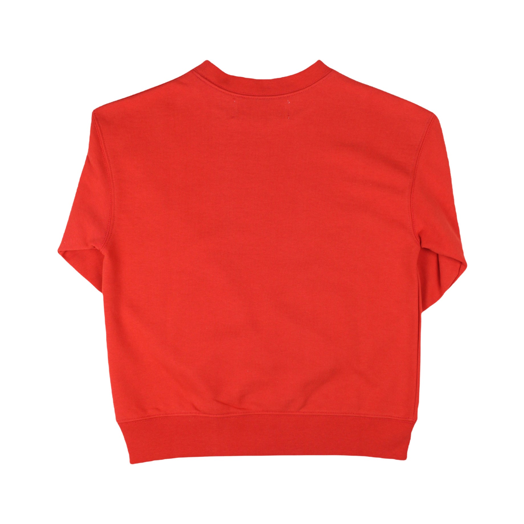 Boys & Girls Red Cotton Sweatshirt