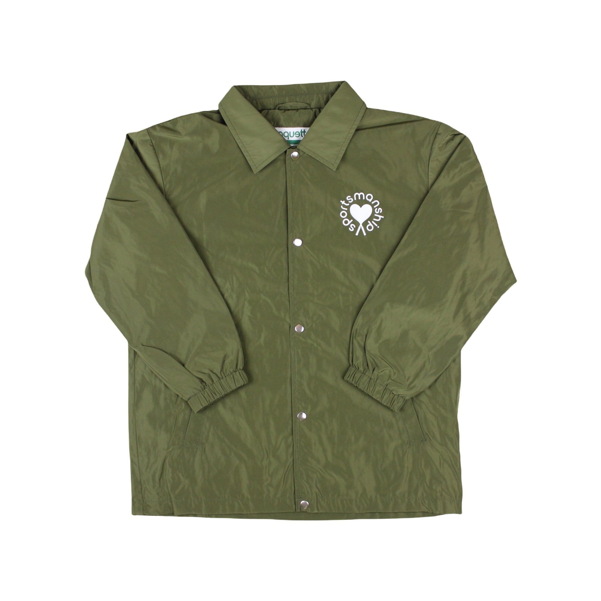 Boys & Girls Green Logo Jacket