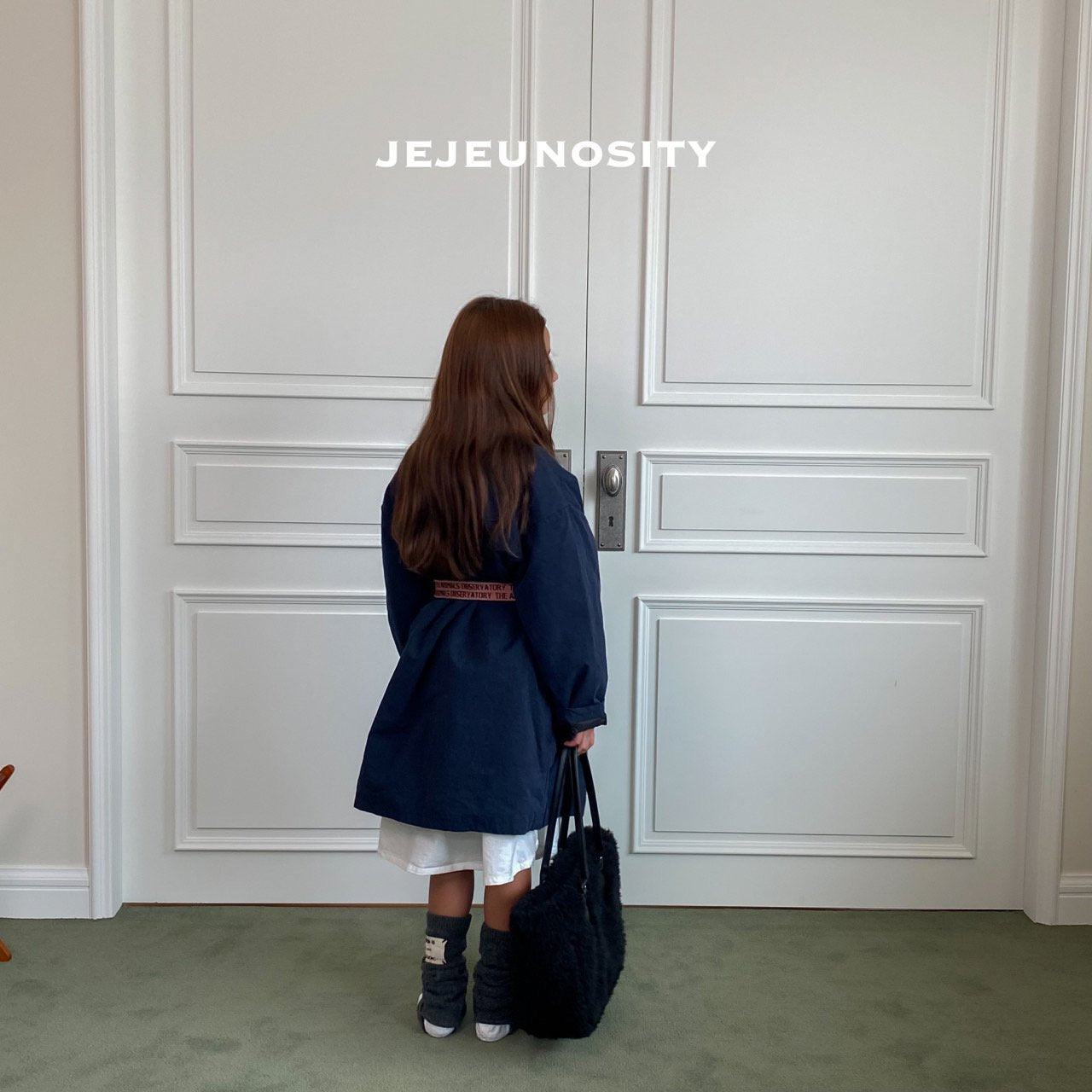 Boys & Girls Navy Padded Coat