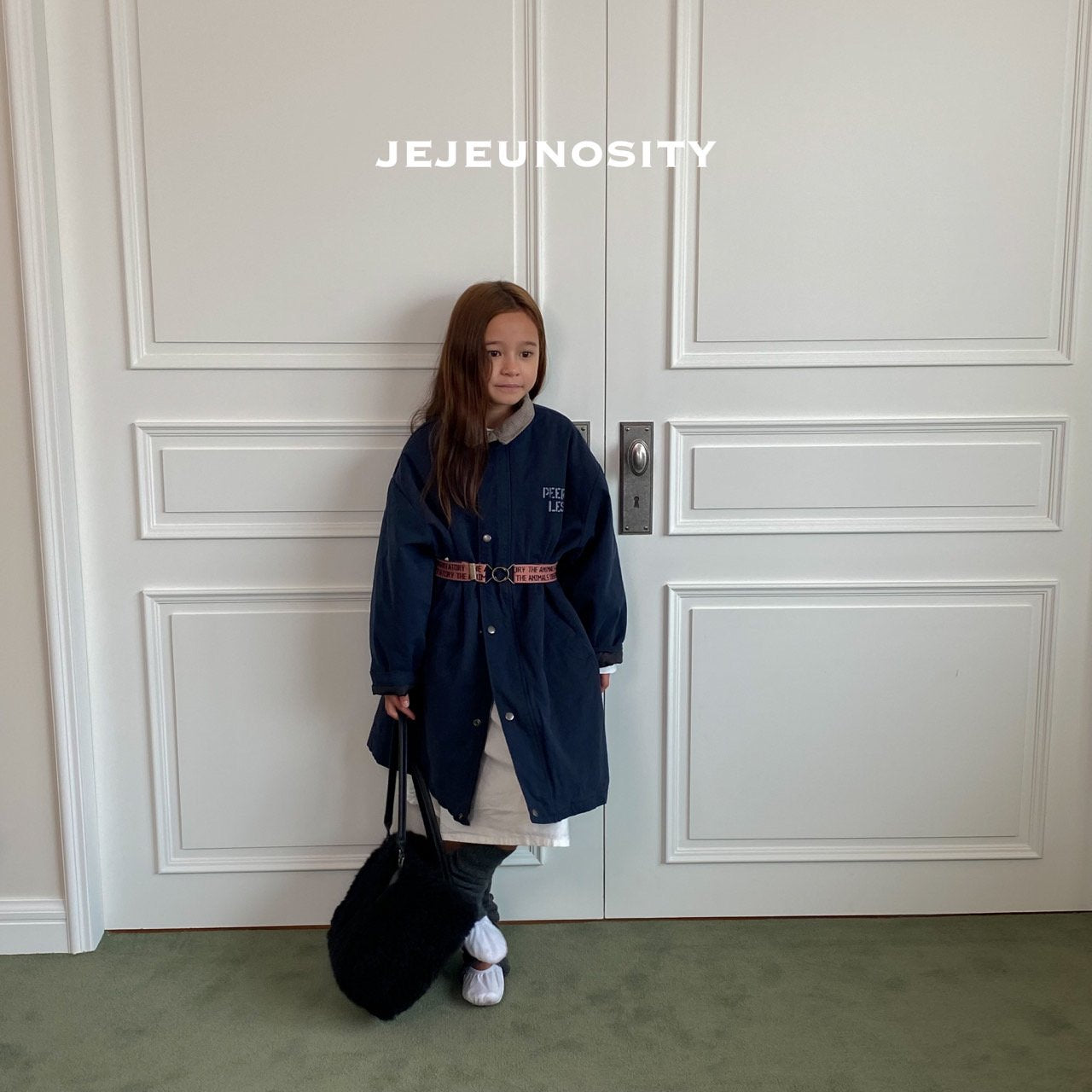 Boys & Girls Navy Padded Coat