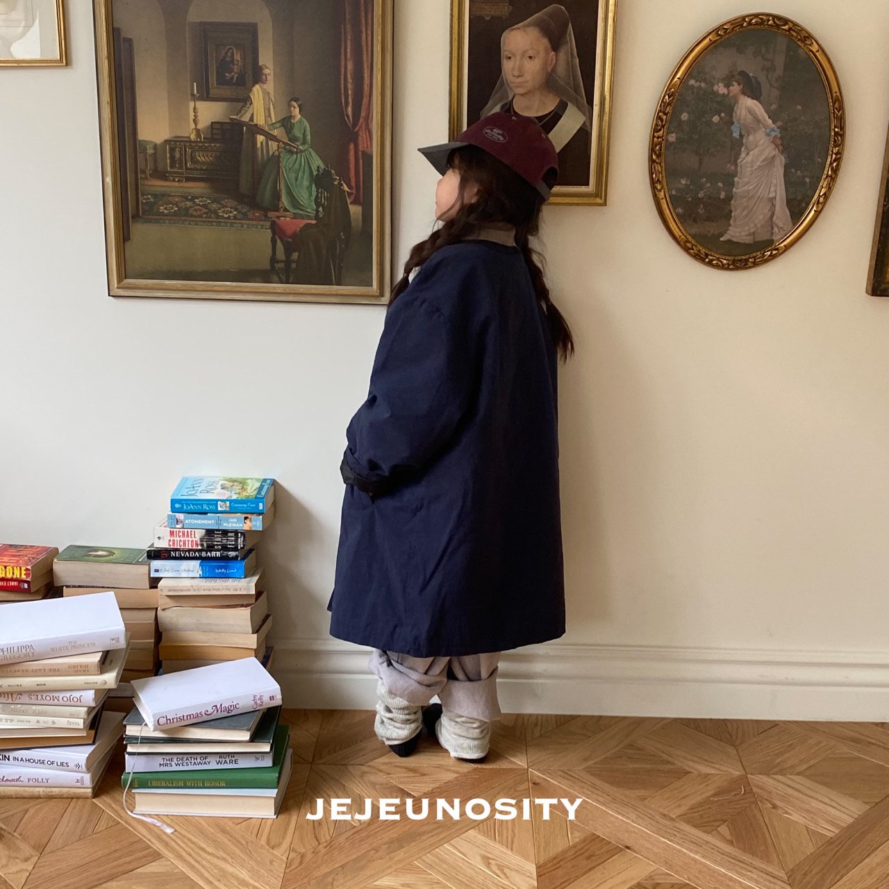 Boys & Girls Navy Padded Coat