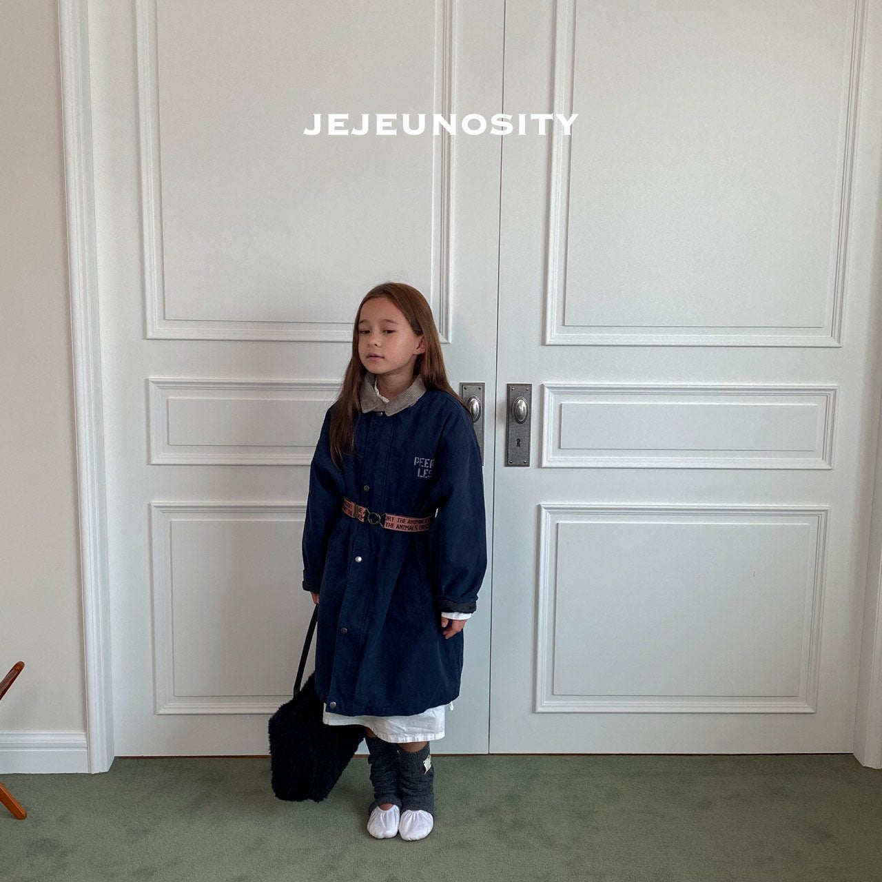 Boys & Girls Navy Padded Coat