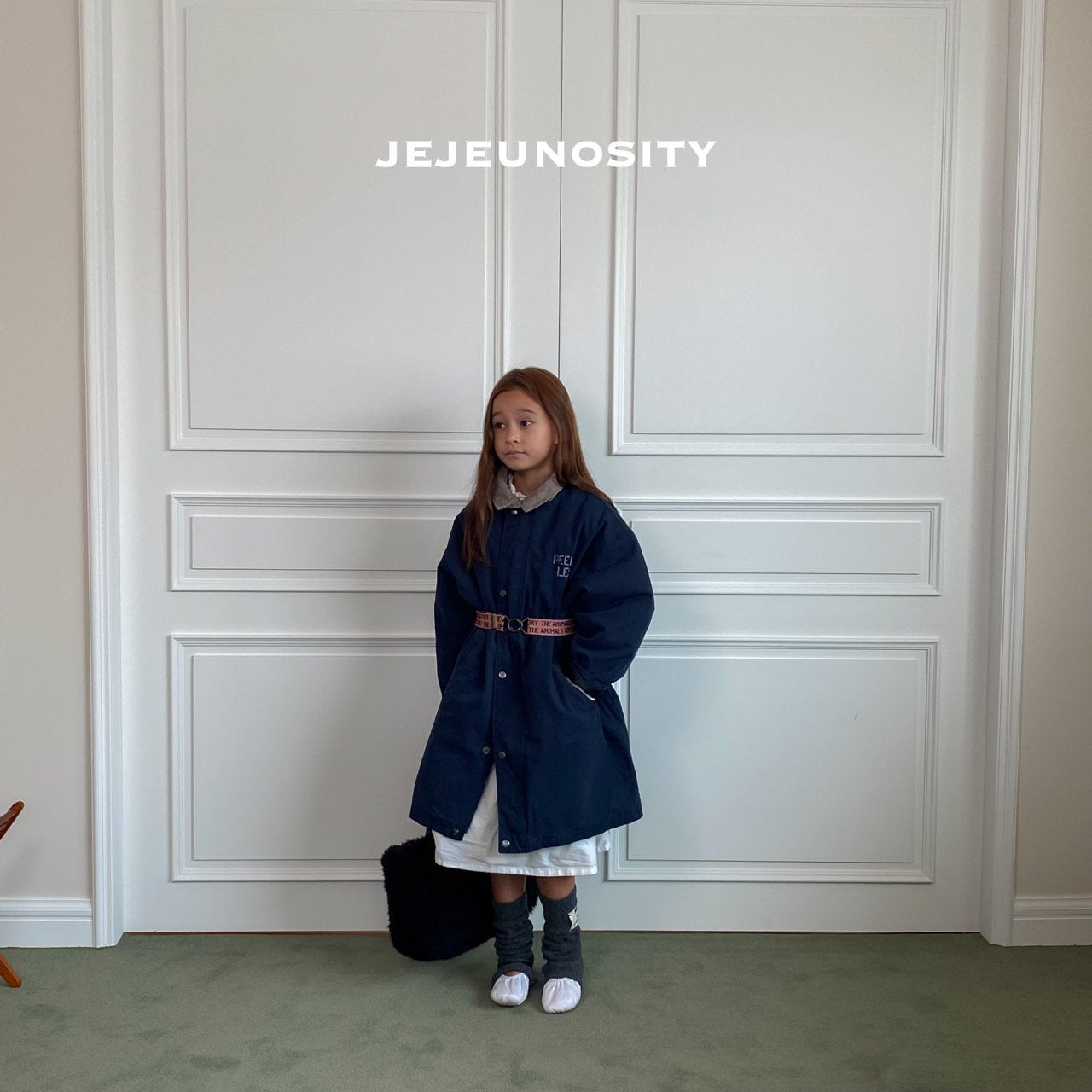 Boys & Girls Navy Padded Coat