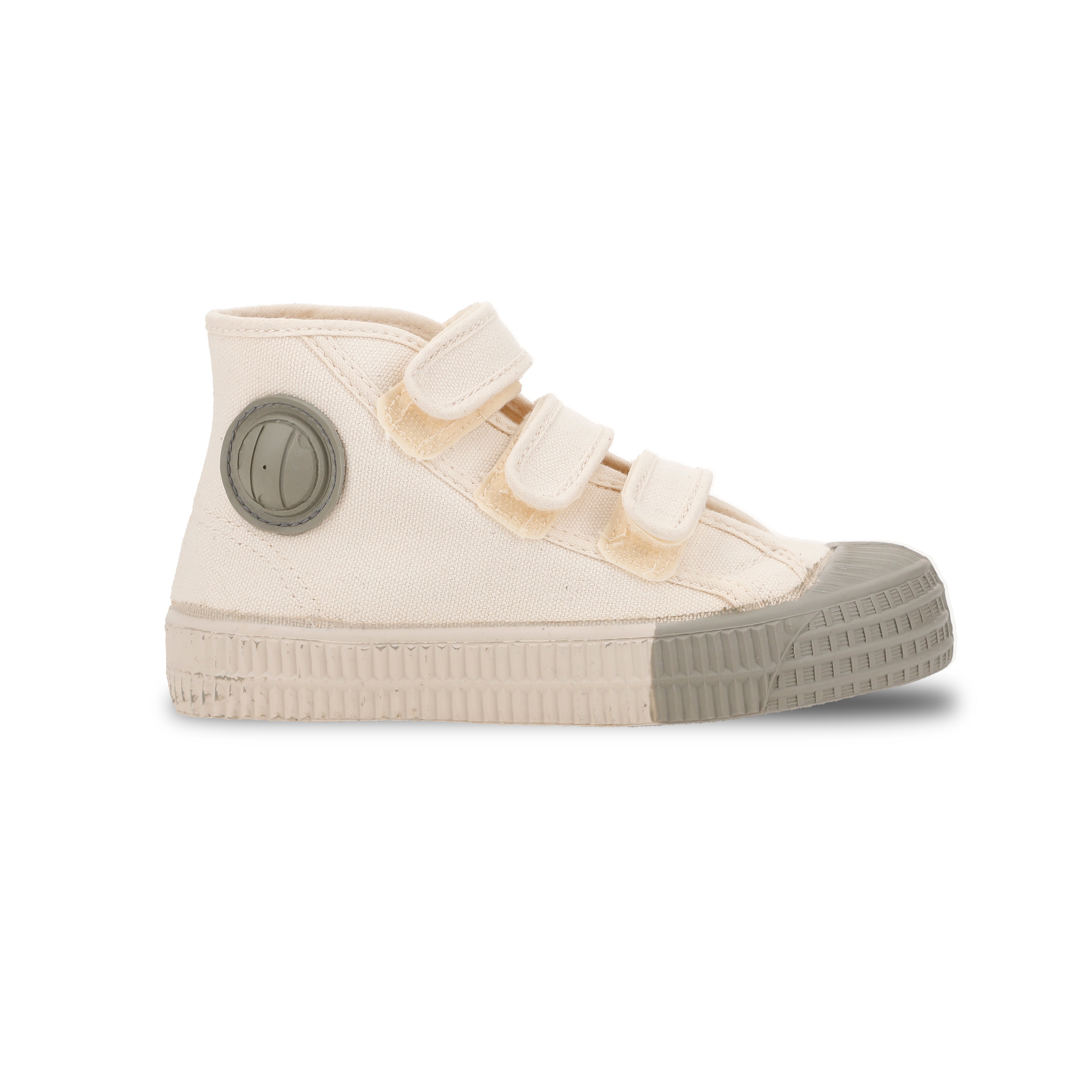 Boys & Girls White Canvas Shoes