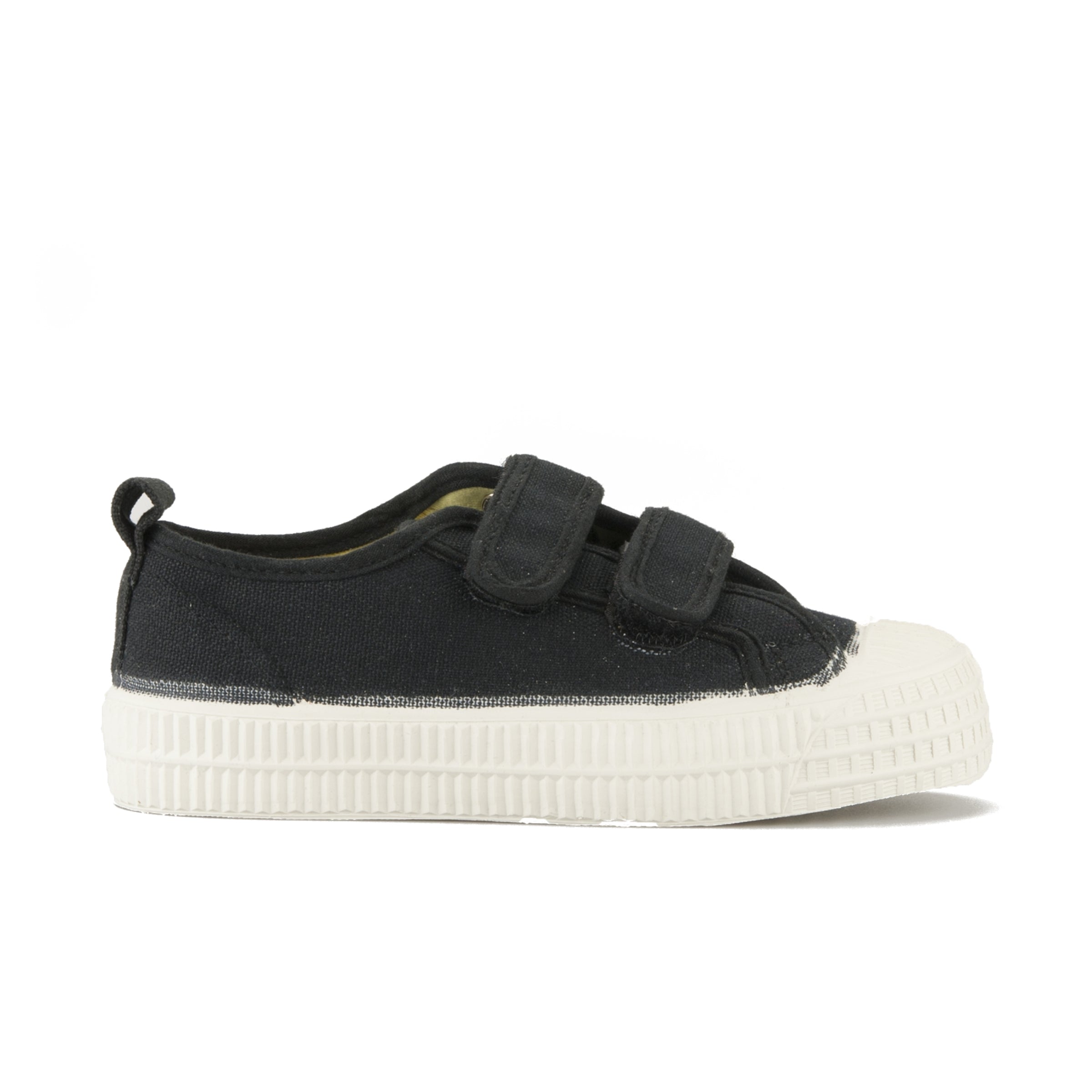 Boys & Girls Black Canvas Shoes
