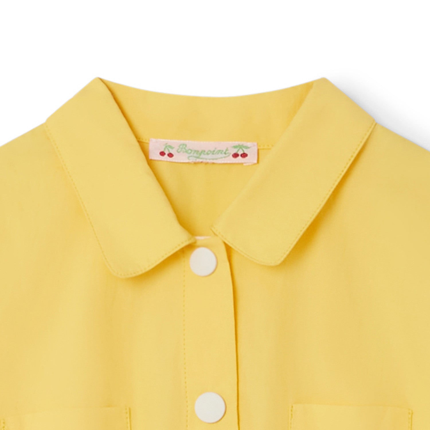 Girls Yellow Cotton Dress
