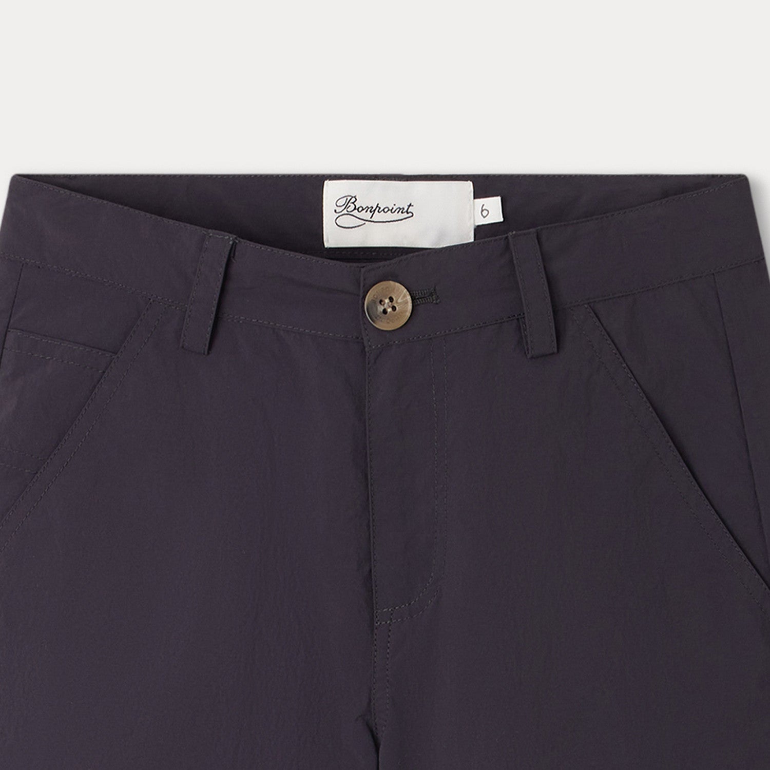 Boys Navy Cotton Shorts