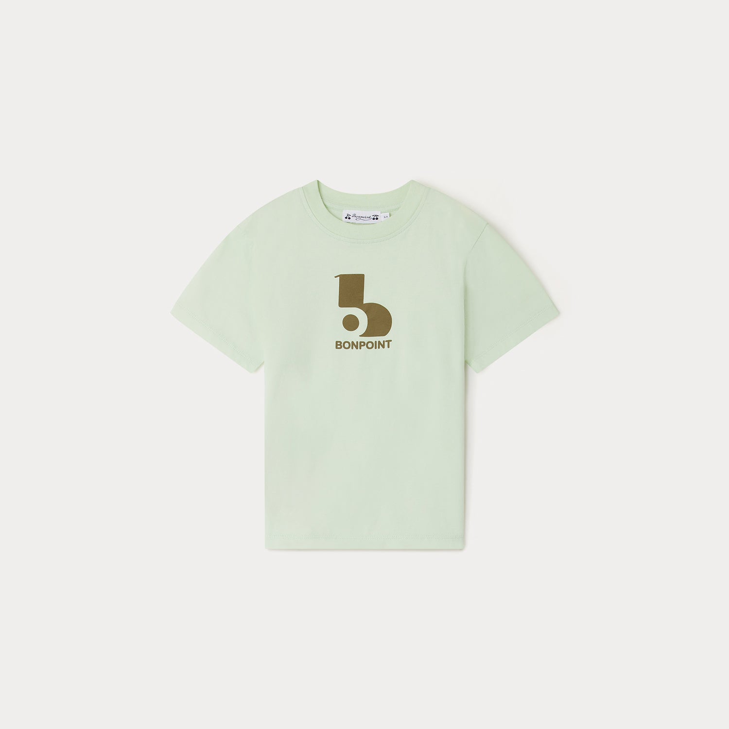 Boys Mint Logo Cotton T-Shirt