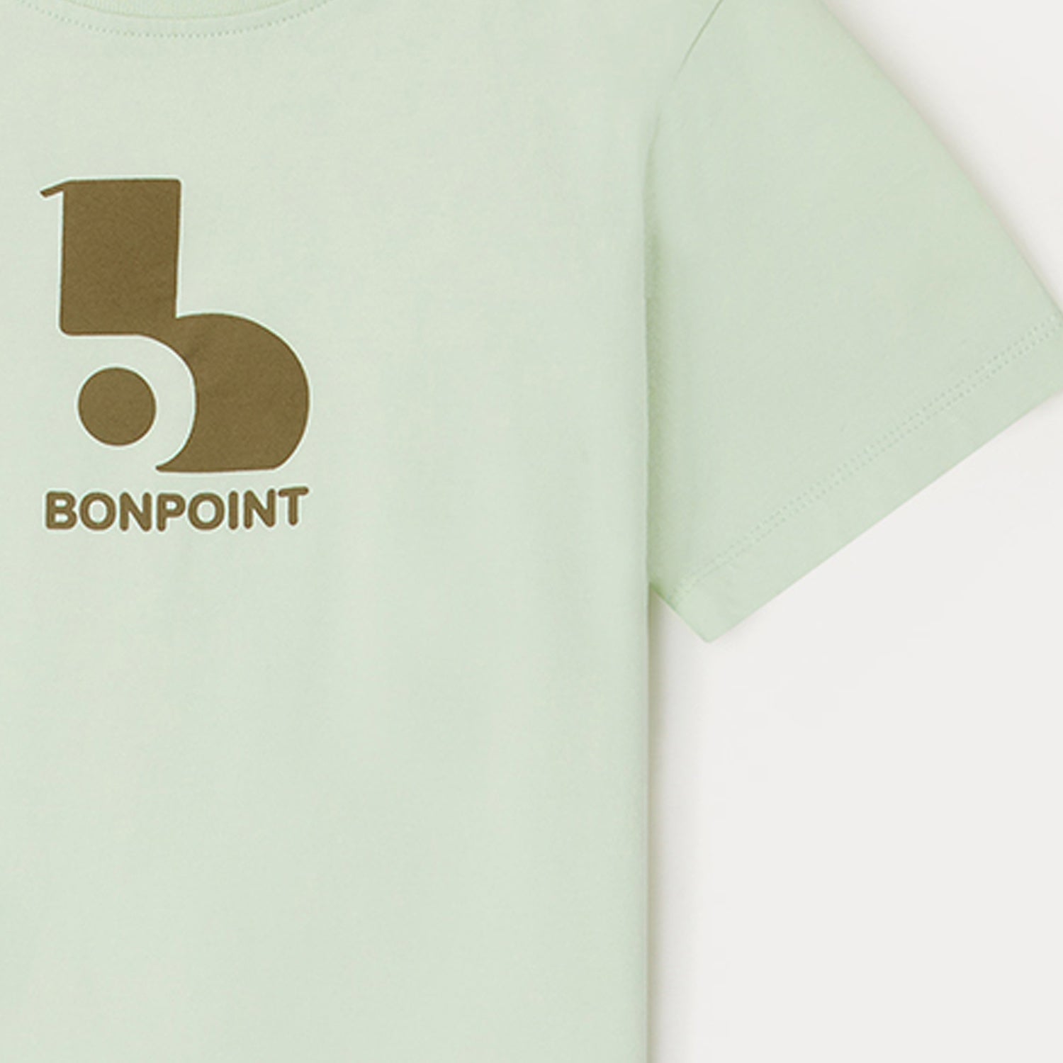Boys Mint Logo Cotton T-Shirt