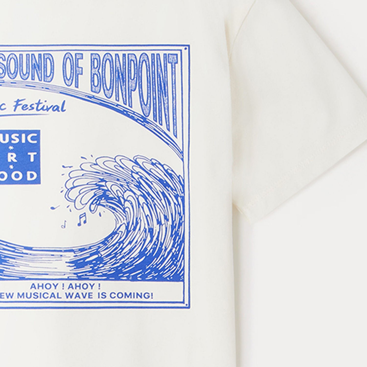 Boys White Logo Cotton T-Shirt