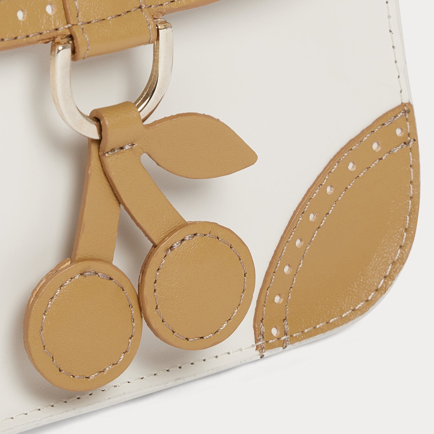 Girls White Logo Shoulder Bag