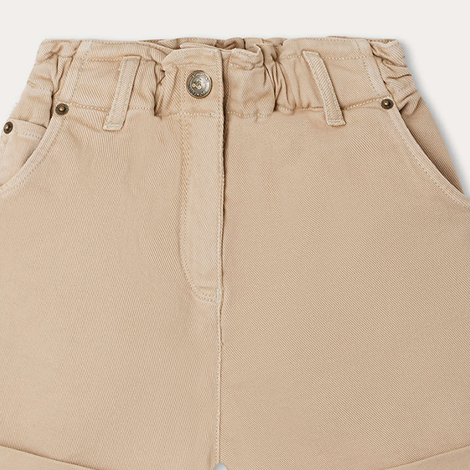 Girls Sand Cotton Shorts