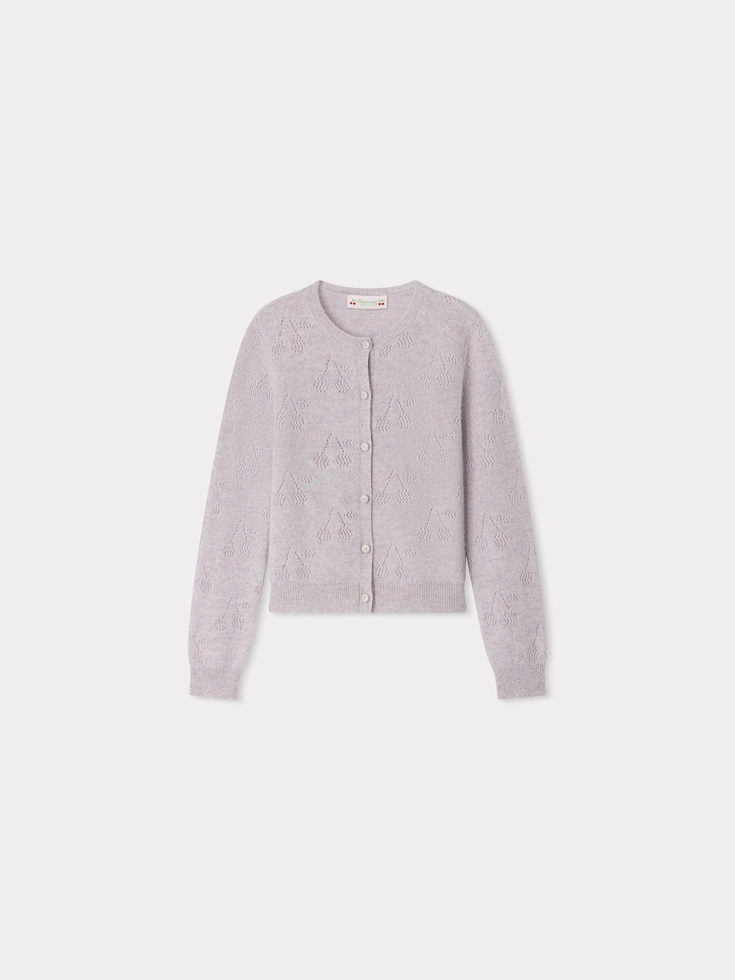 Girls Purple Cardigan