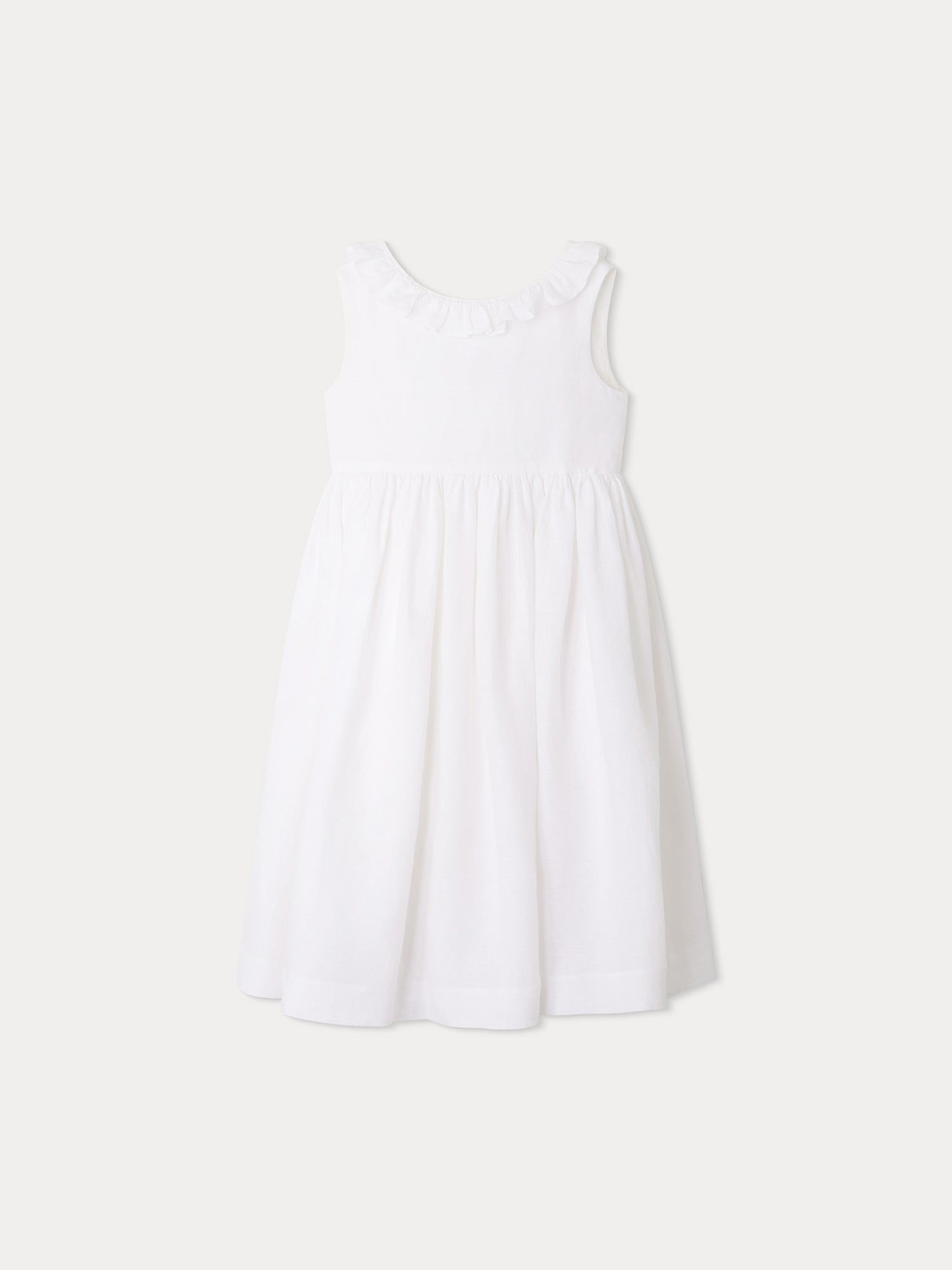 Girls White Dress