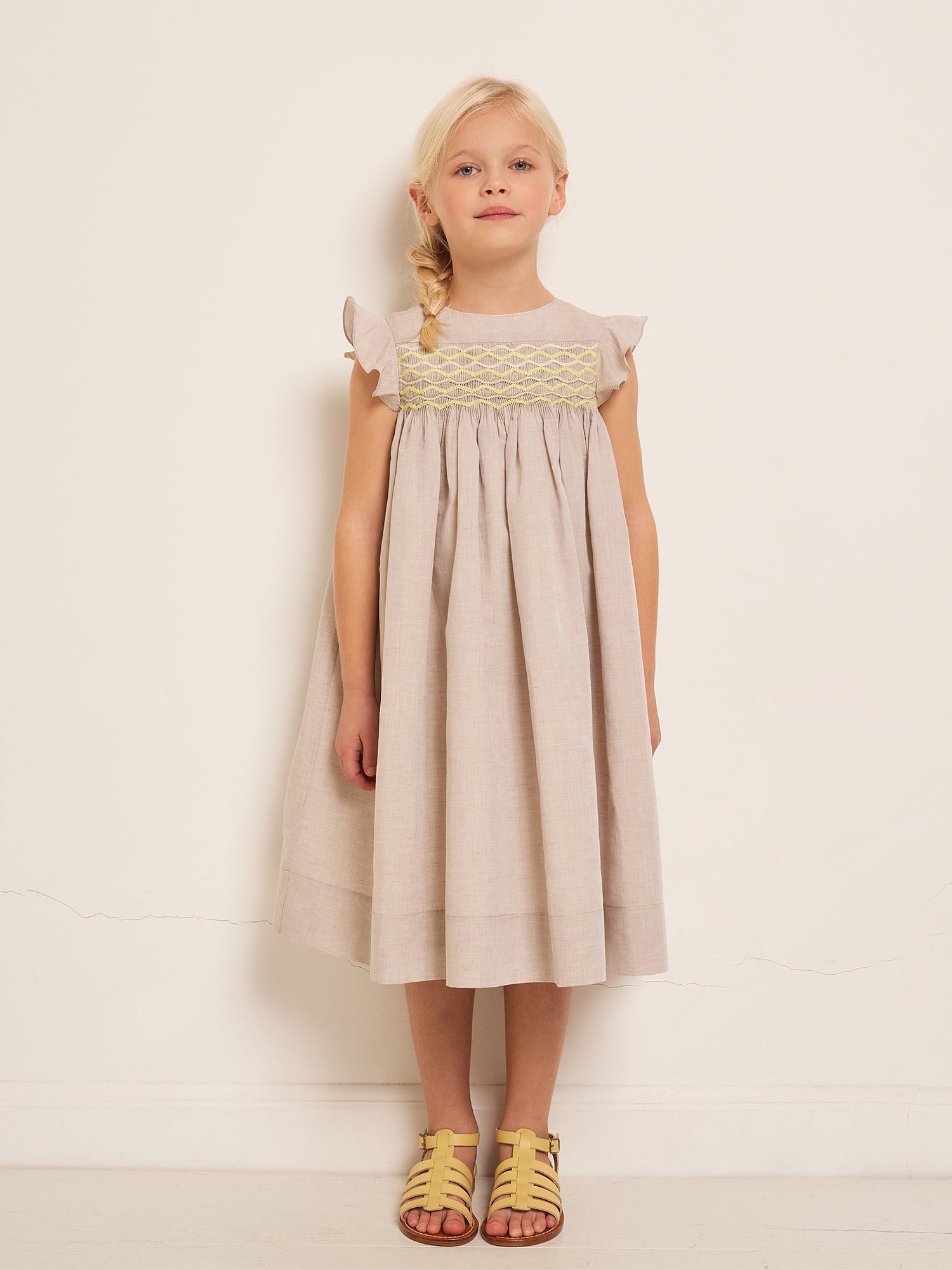 Girls Pinkl Cotton Dress