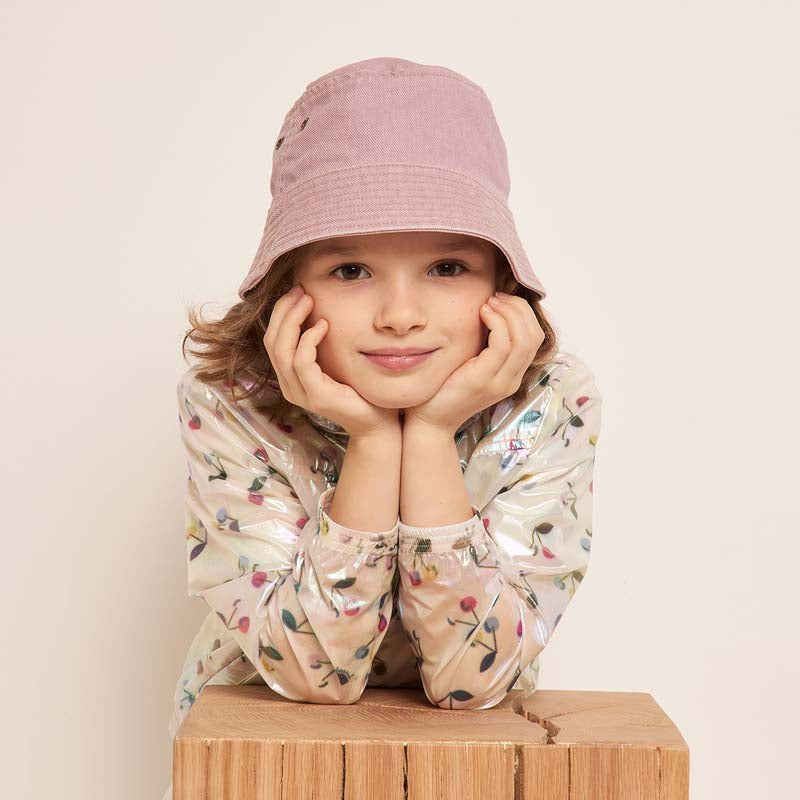 Girls White Logo Hooded Jacket