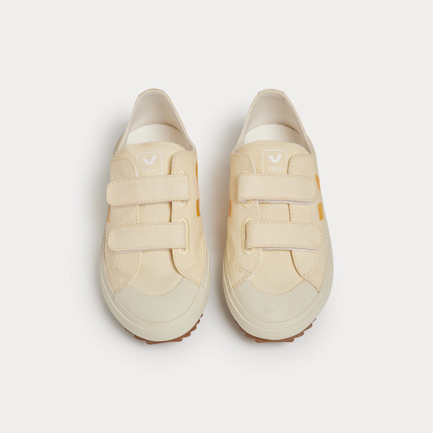 Boys & Girls Ivory Canvas Shoes