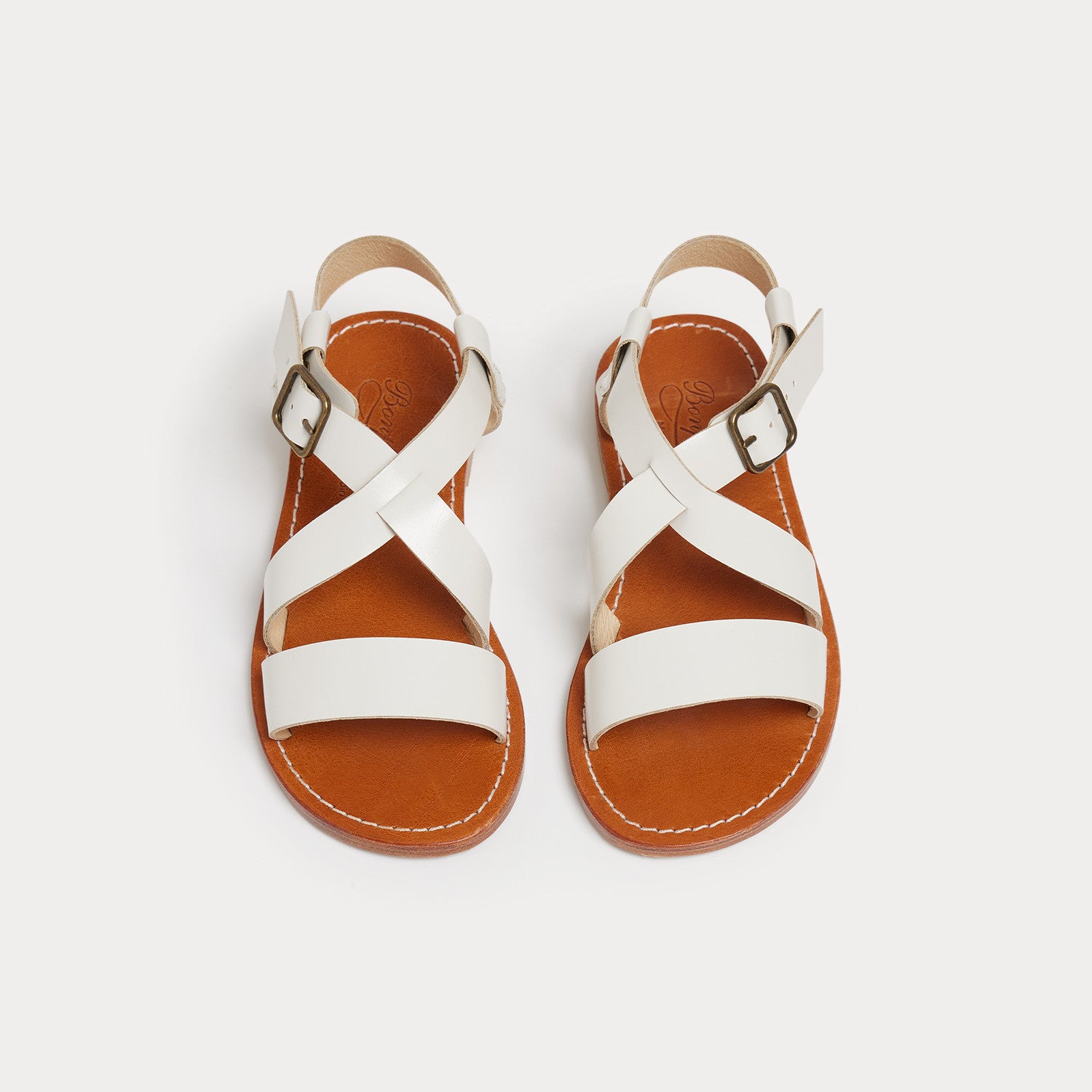 Girls White Sandals