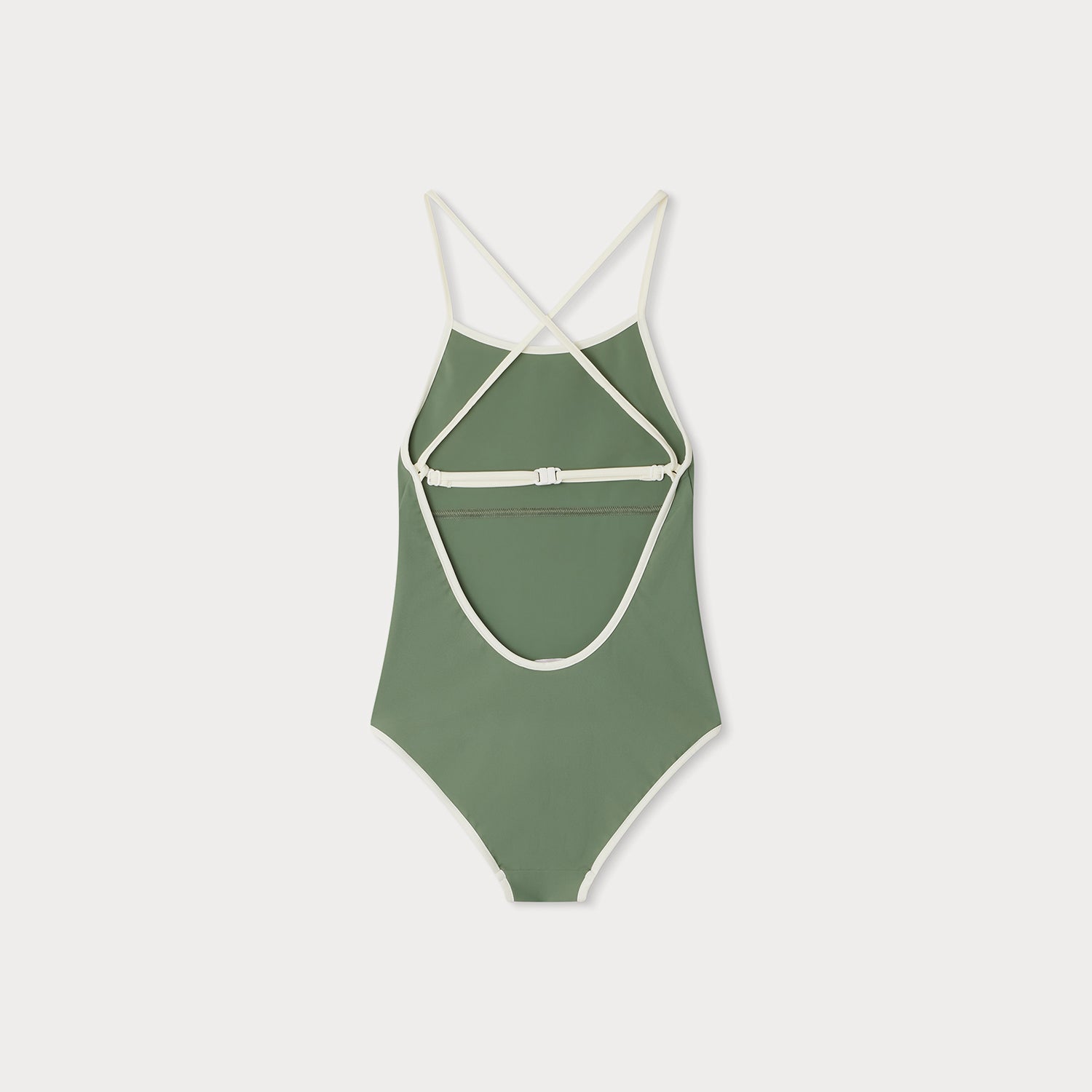Girls Green Swimsuit