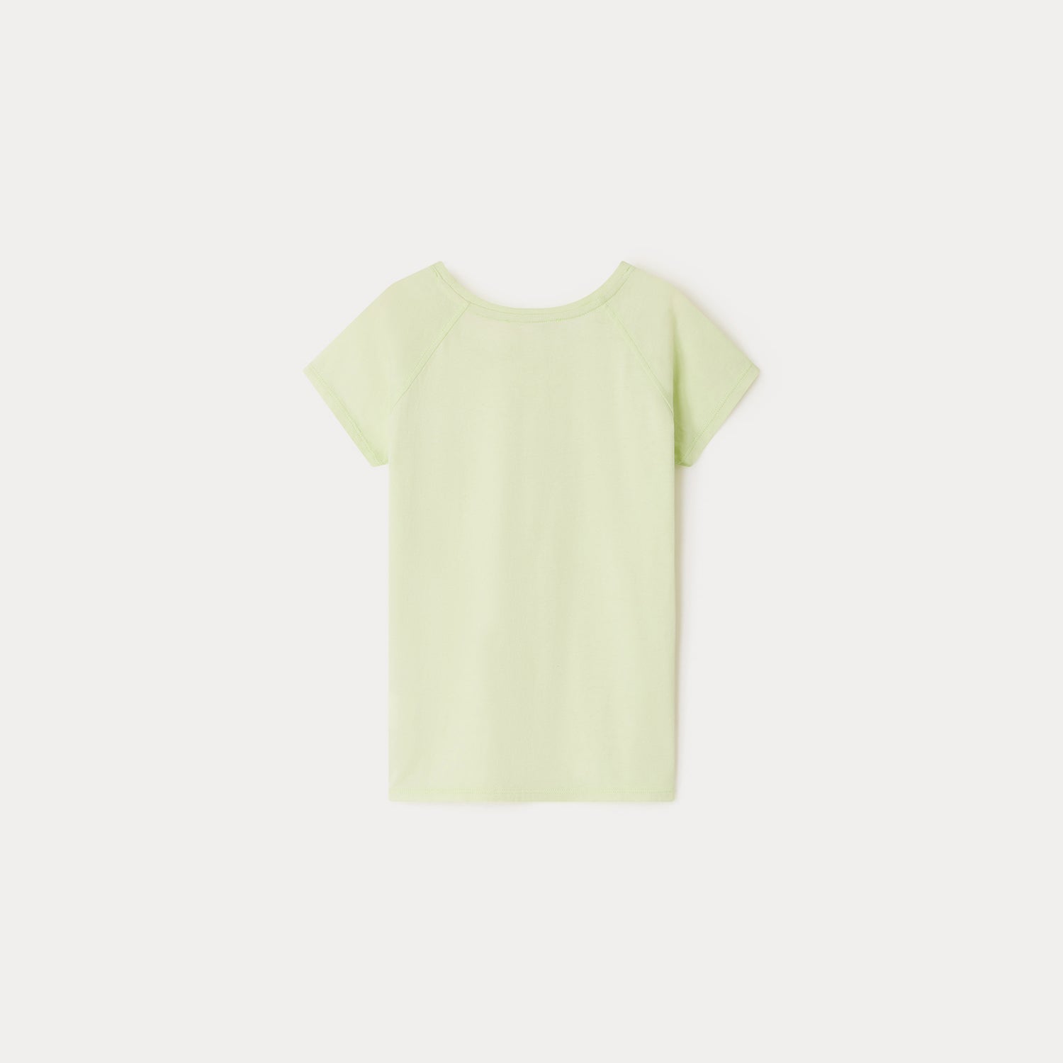 Girls Mint Cotton T-Shirt