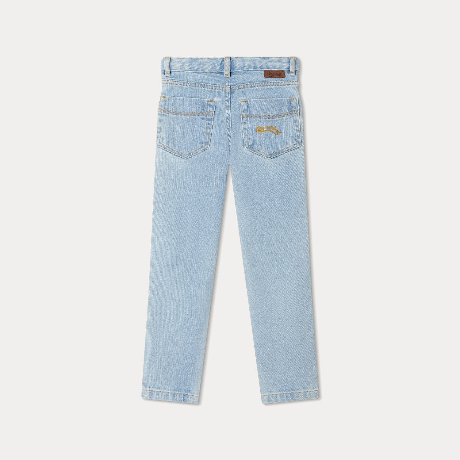Boys & Girls Light Blue Denim Trousers