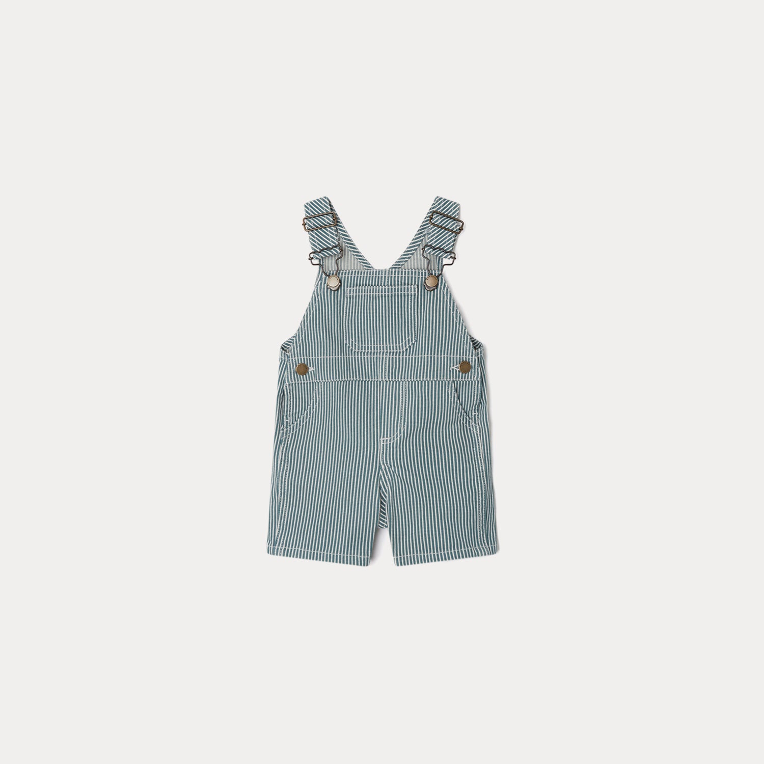 Baby Boys Blue Stripes Jumpsuit