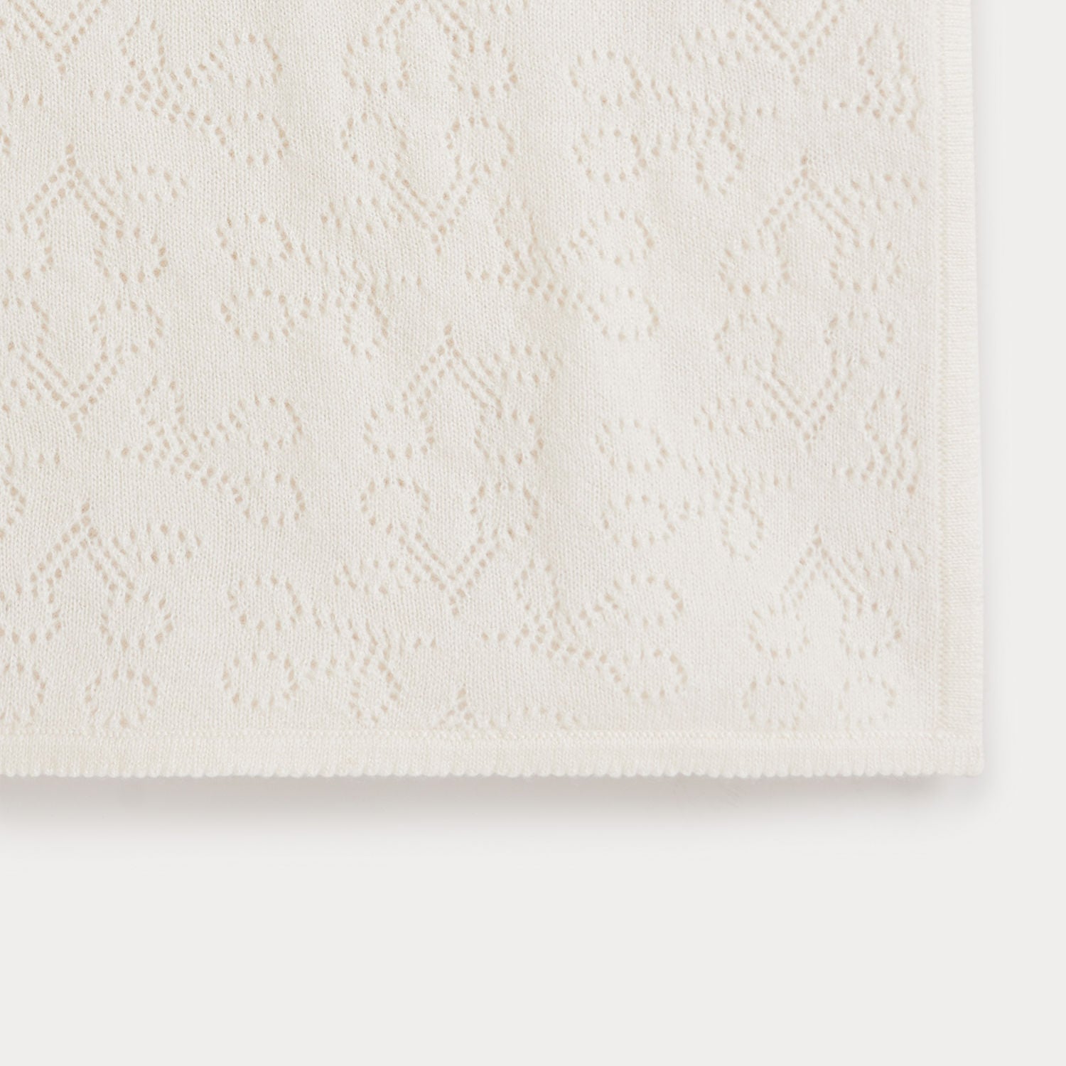 Baby Boys & Girls White Cashmere Blanket