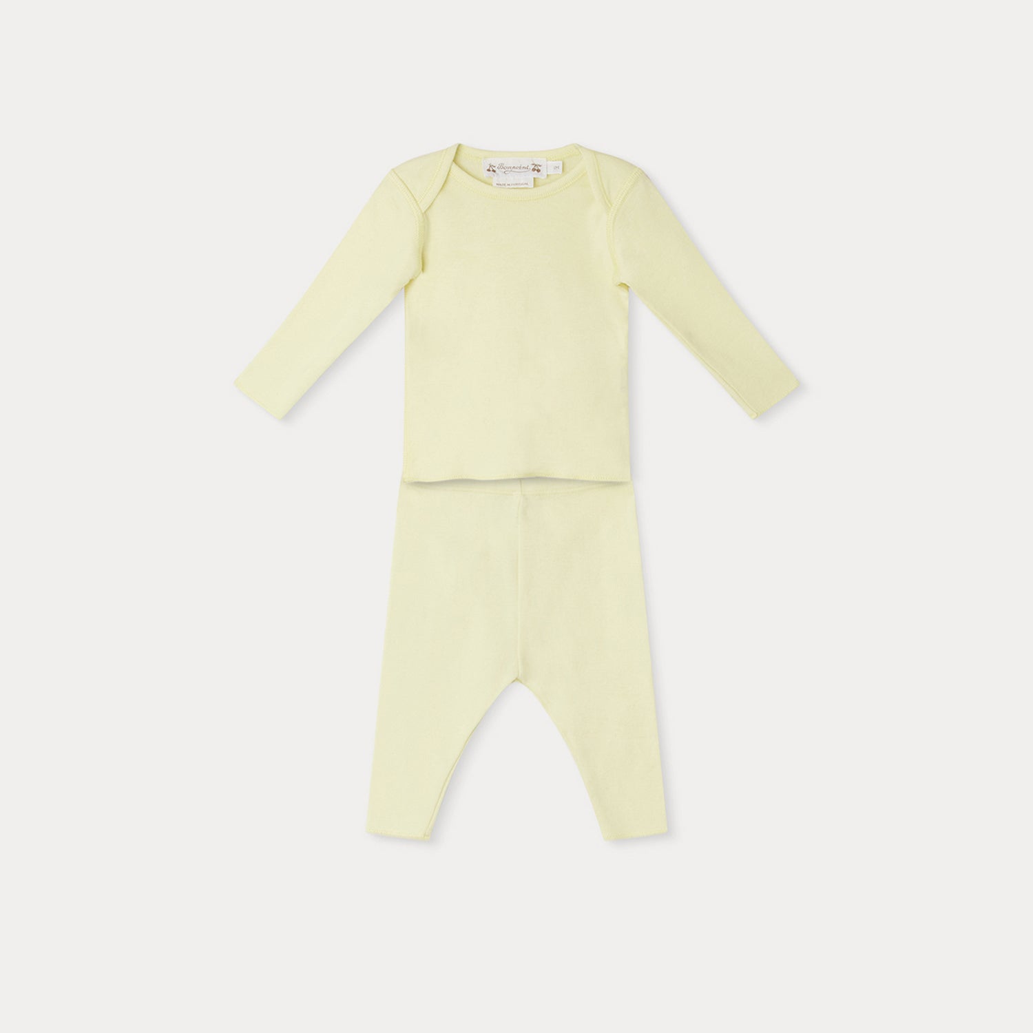 Baby Boys & Girls Yellow Cotton Set