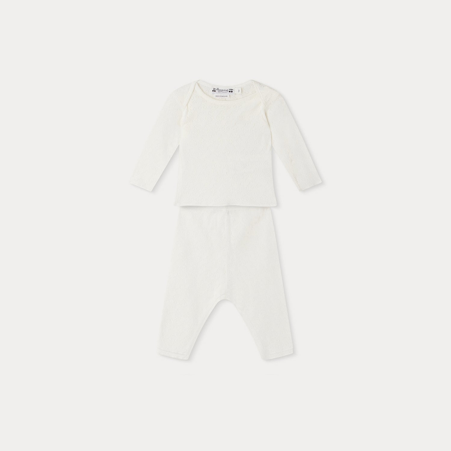 Baby Boys & Girls White Cotton Set