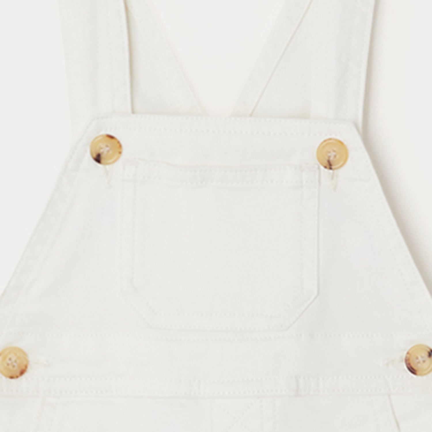 Baby Boys & Girls White Jumpsuit