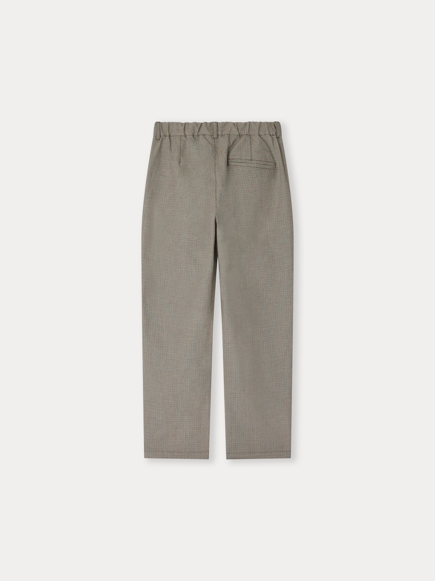 Boys Grey Cotton Trousers