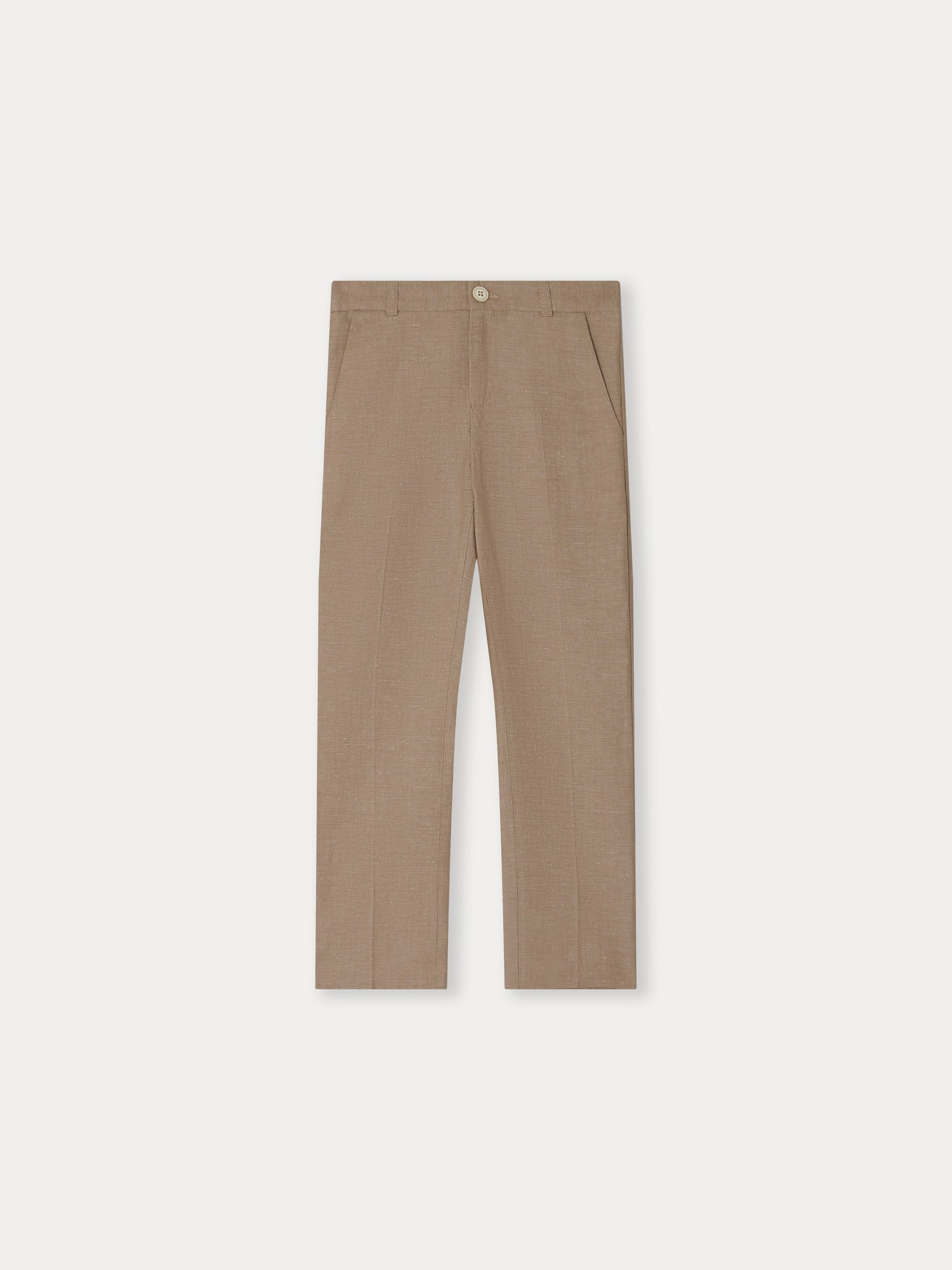 Boys Camel Trousers