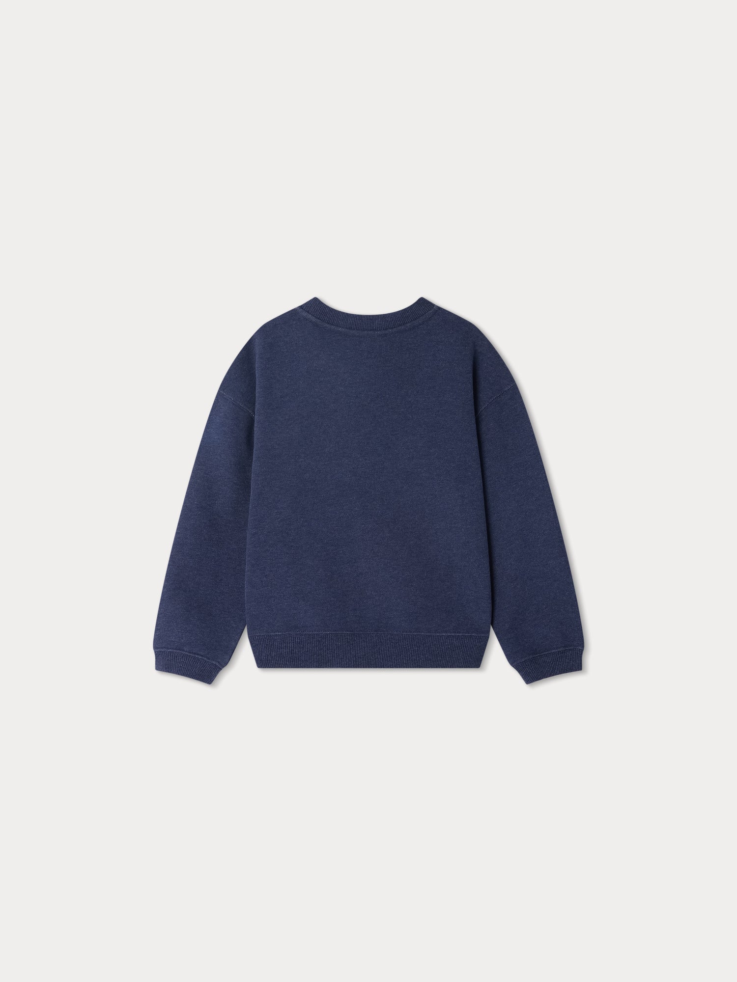 Boys Navy Cotton Sweatshirt