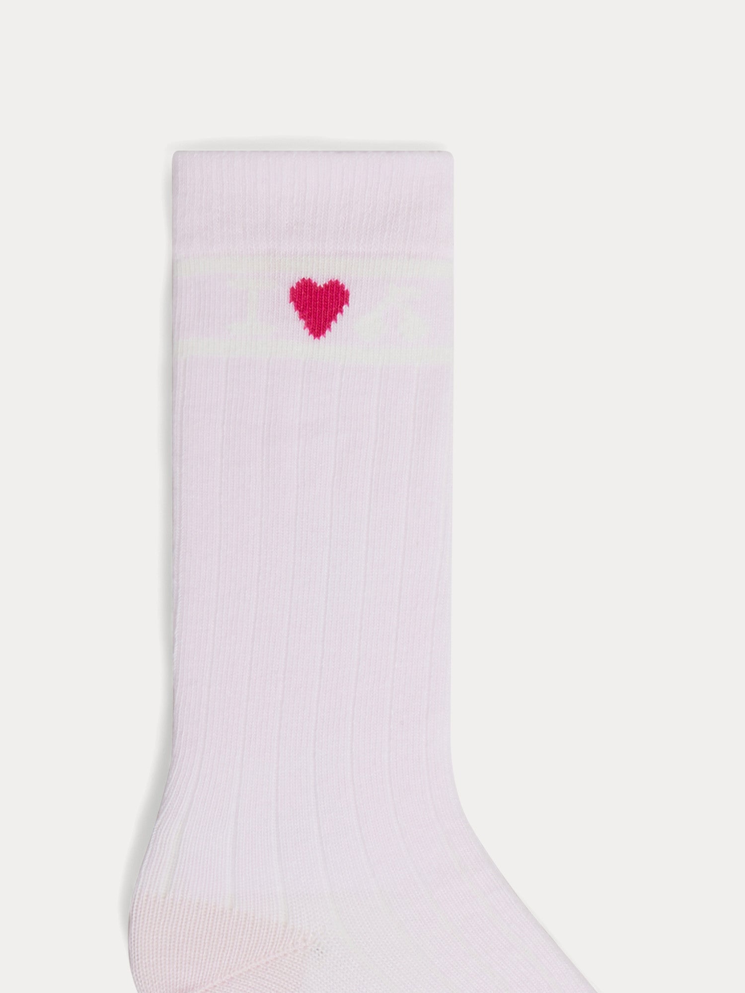 Girls Light Pink Cotton Socks