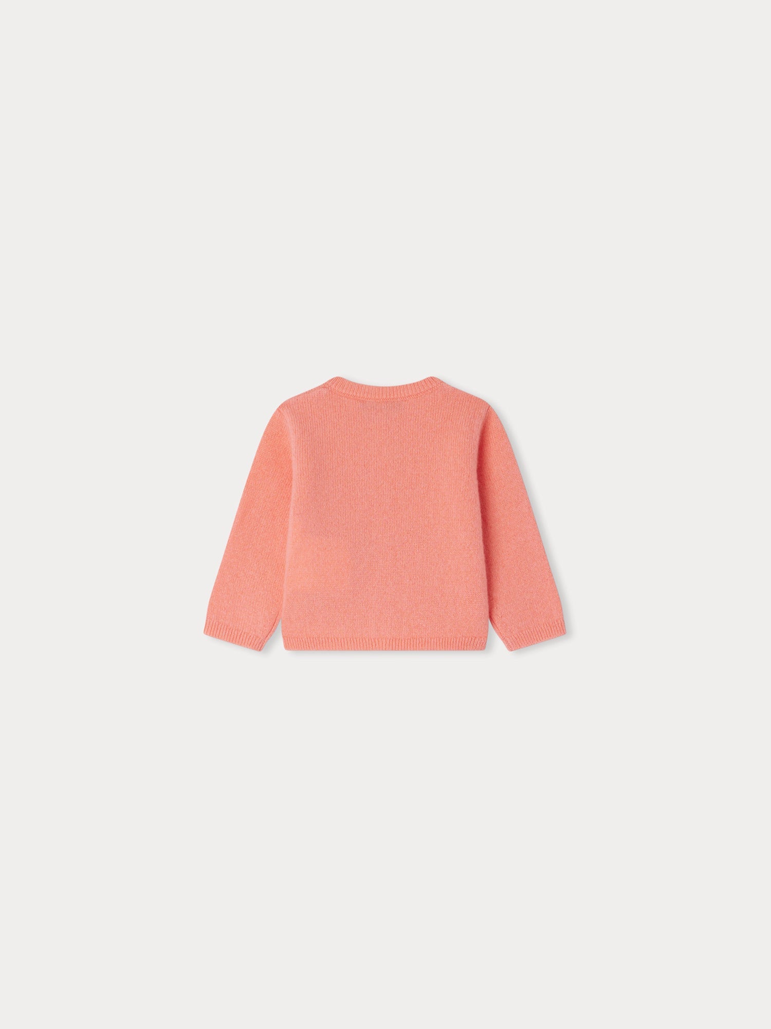 Baby Girls Coral Cashmere Cardigan