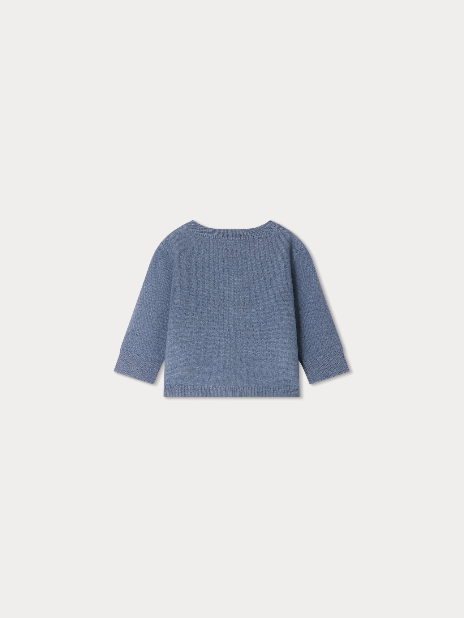 Baby Boys Blue Cashmere Cardigan