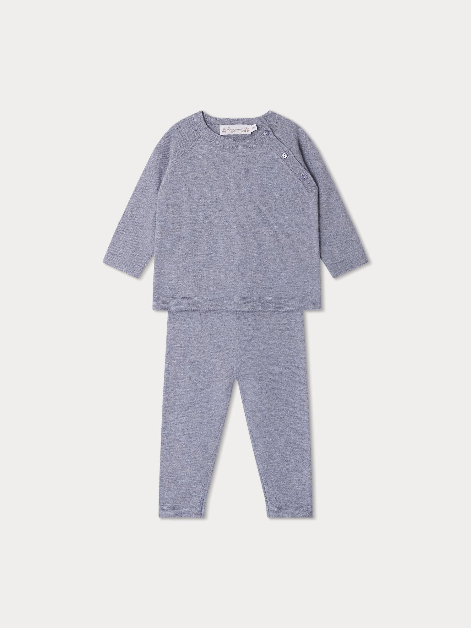 Baby Boys & Girls Blue Cotton Set