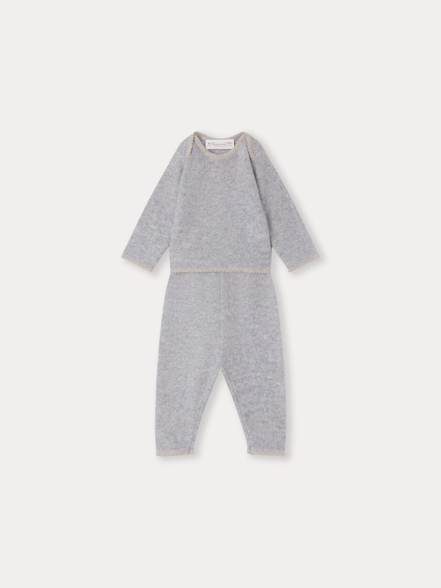 Baby Boys & Girls Blue Cashmere Set