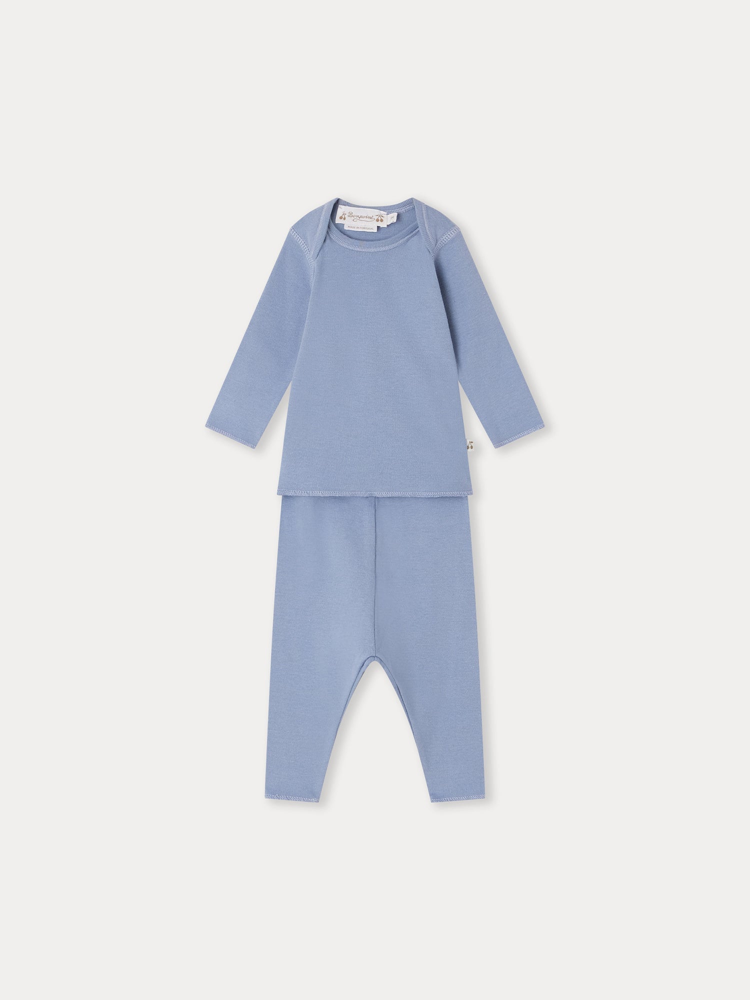 Baby Boys & Girls Blue Cotton Set