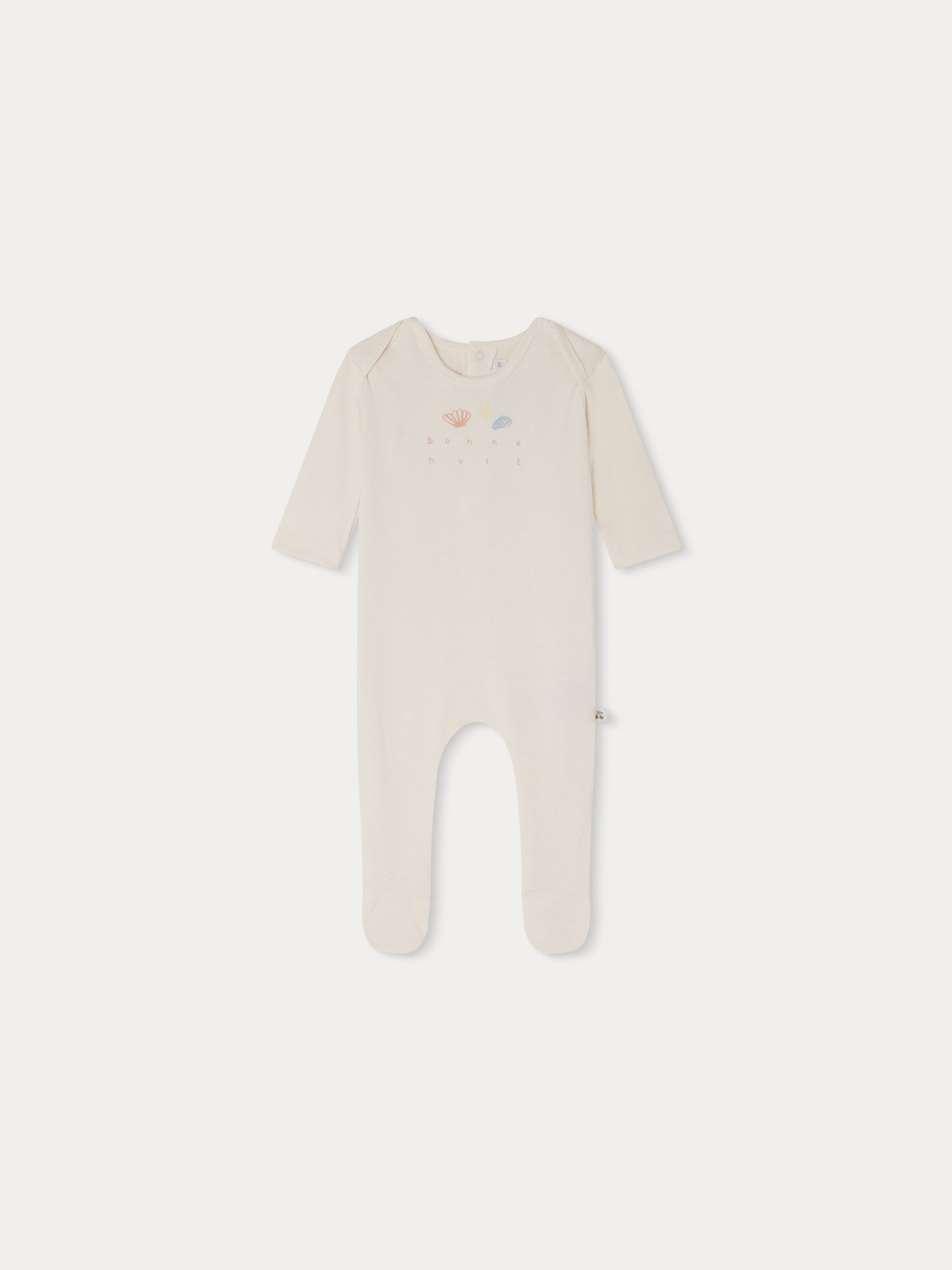 Baby Boys & Girls White Cotton Babysuit