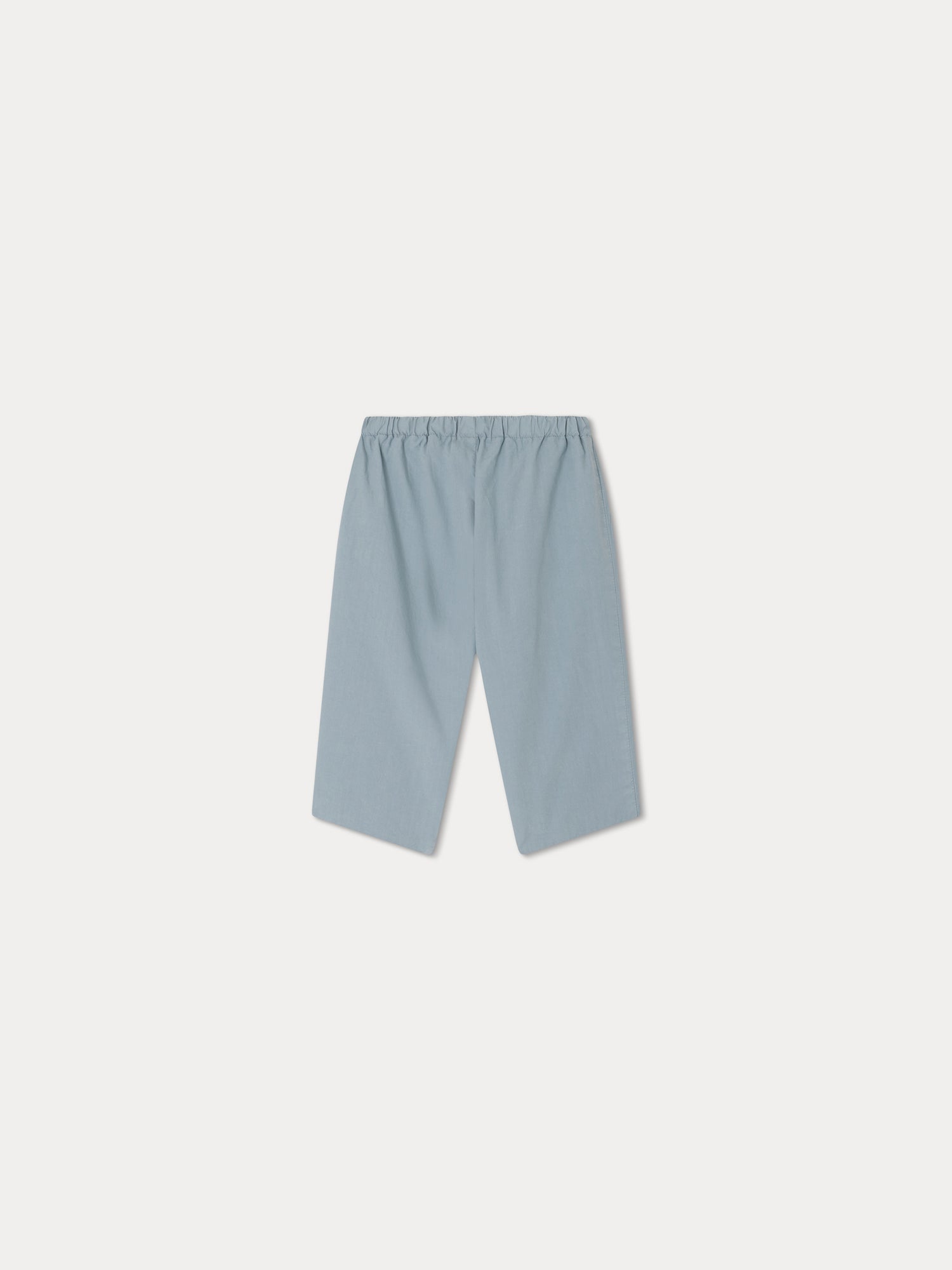 Baby Boys & Girls Blue Cotton Trousers